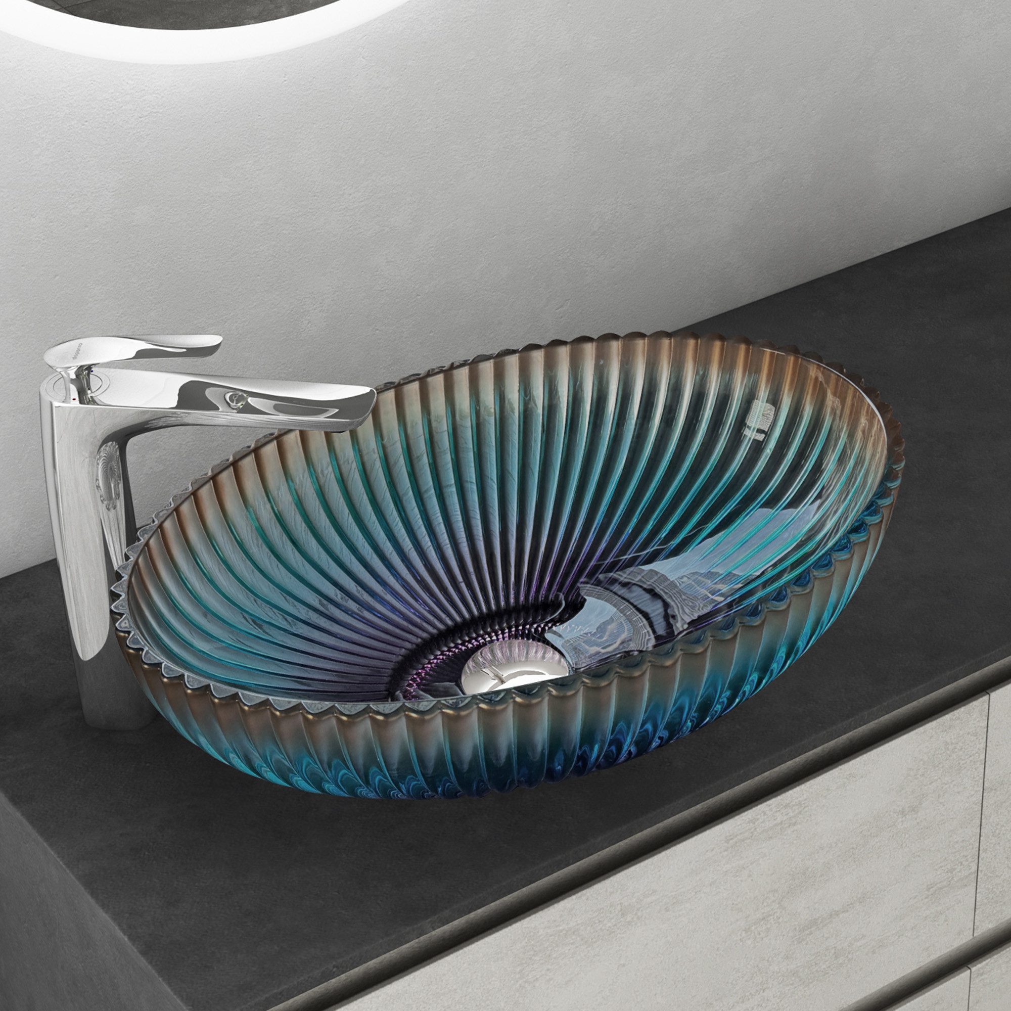 Mai & Mai Aufsatzwaschbecken Glaswaschbecken Glas günstig online kaufen