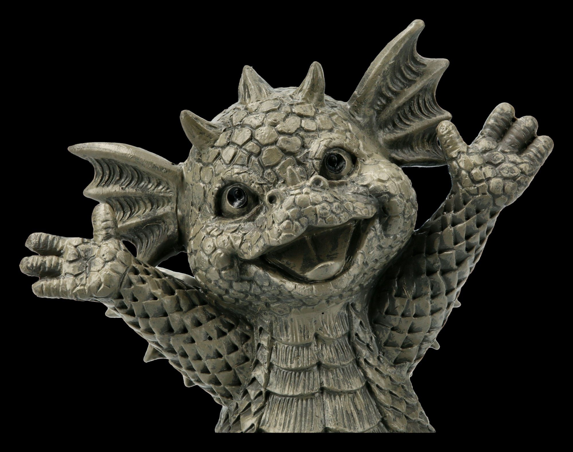 - Shop - Gartenfigur Drache GmbH Fantasy Gartenfigur Happy Figuren Kleine Gartendeko