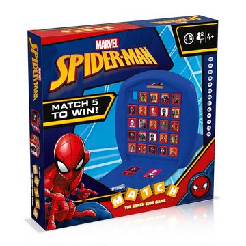 Winning Moves Spiel, Match - Spiderman + Top Trumps