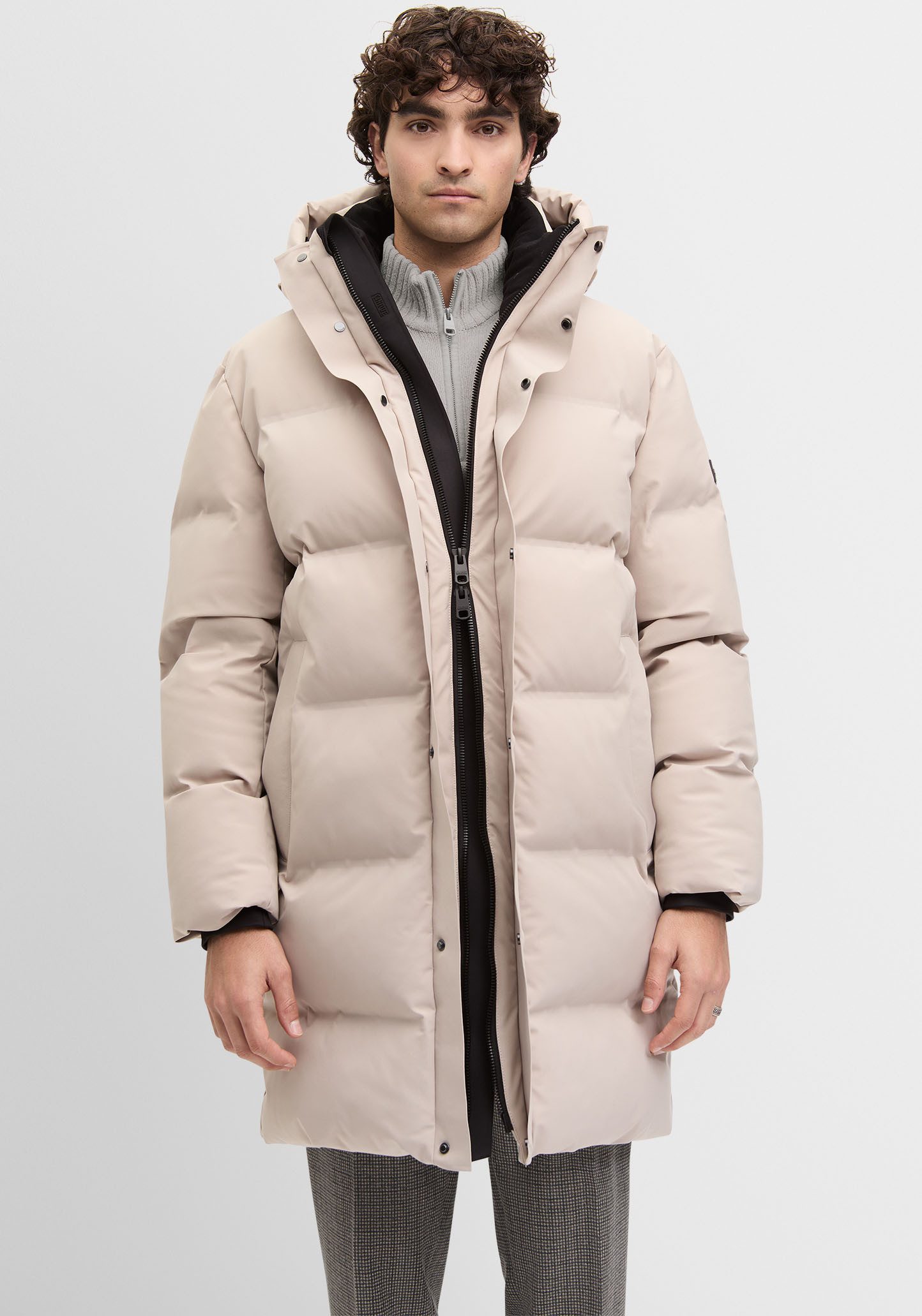 Cinque Parka CITHERMAL mit Logopatch günstig online kaufen