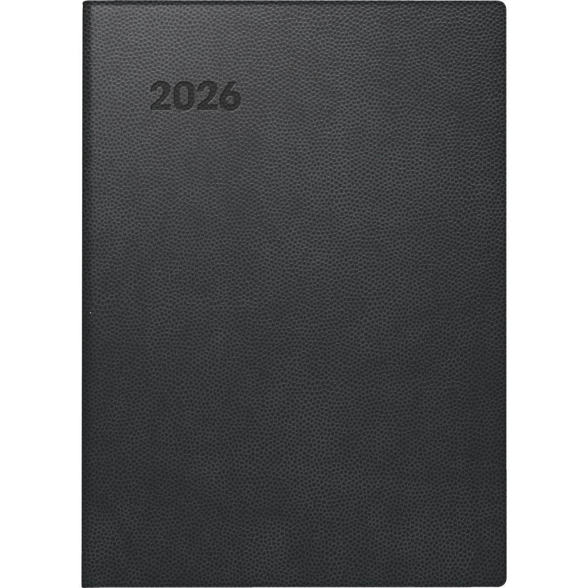 BRUNNEN Taschenkalender Taschenkalender 731 10x14cm 1 Woche/2 Seiten Kunststoff schwarz 2026