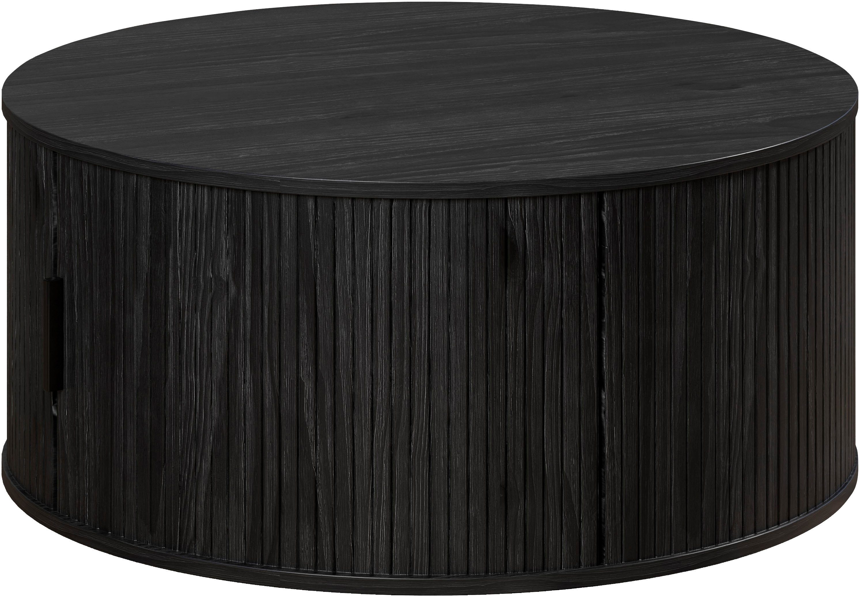 Home affaire Couchtisch Ronda (1-St), Runder Sofatisch mit Stauraum - Maße (B/T/H) 80/80/36 cm