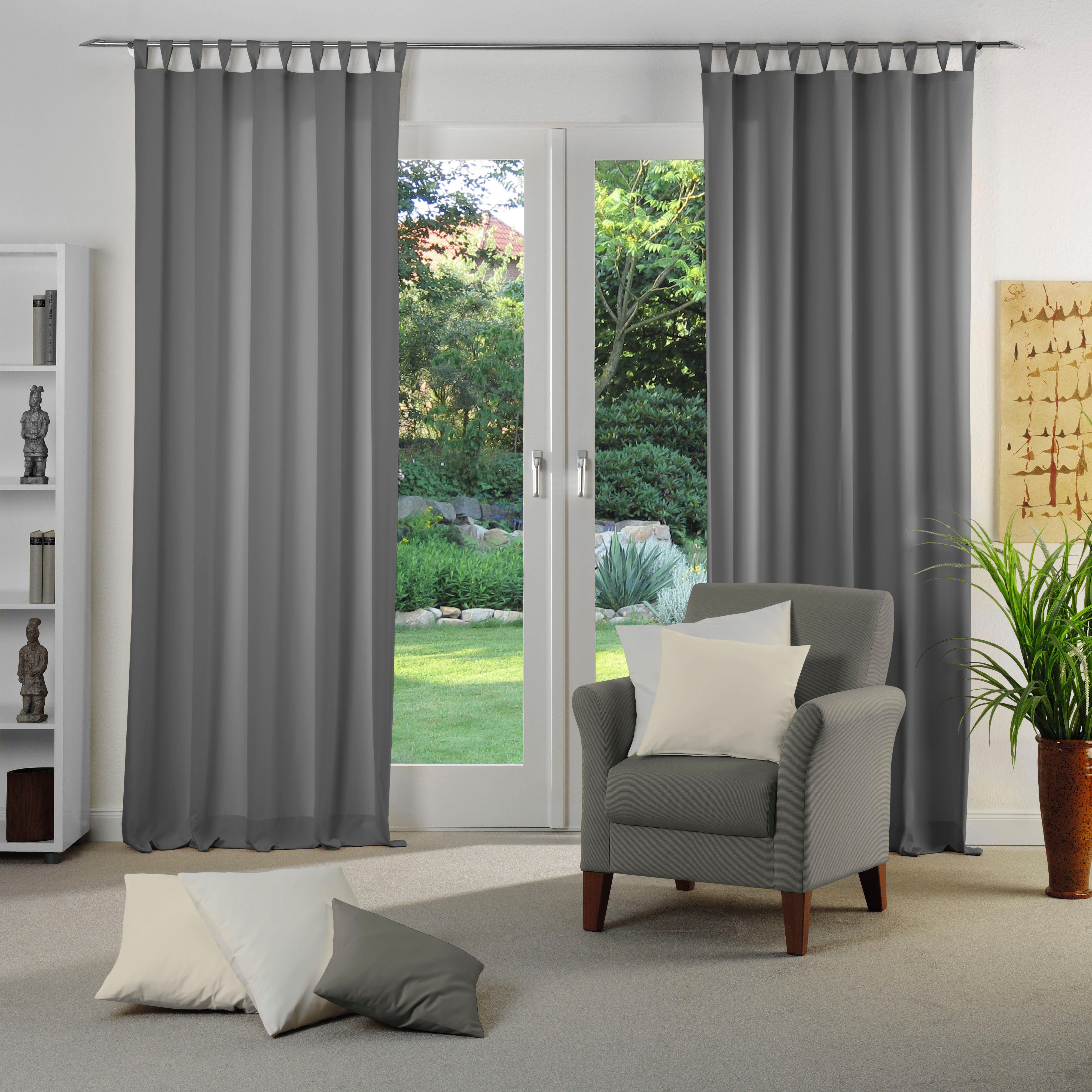 Wirth Vorhang Dim out, Schlaufen (1 günstig online kaufen