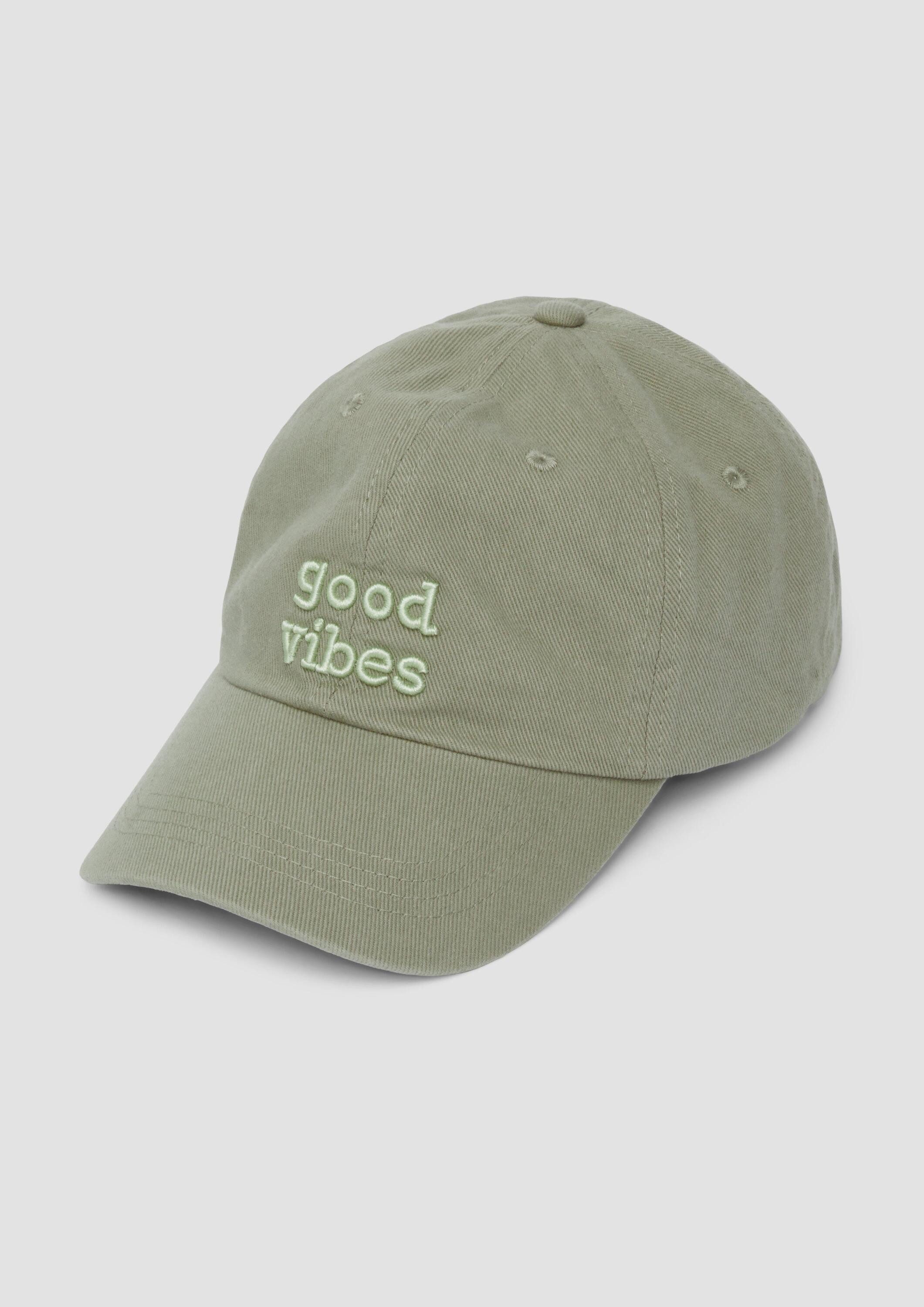 s.Oliver Snapback Cap Kappe Cap aus Baumwolle mit Stickerei