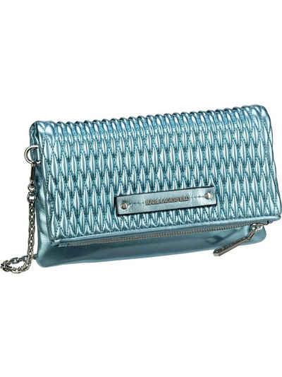 KARL LAGERFELD Clutch K/Kushion Quilted Wallet On Chain Metallic