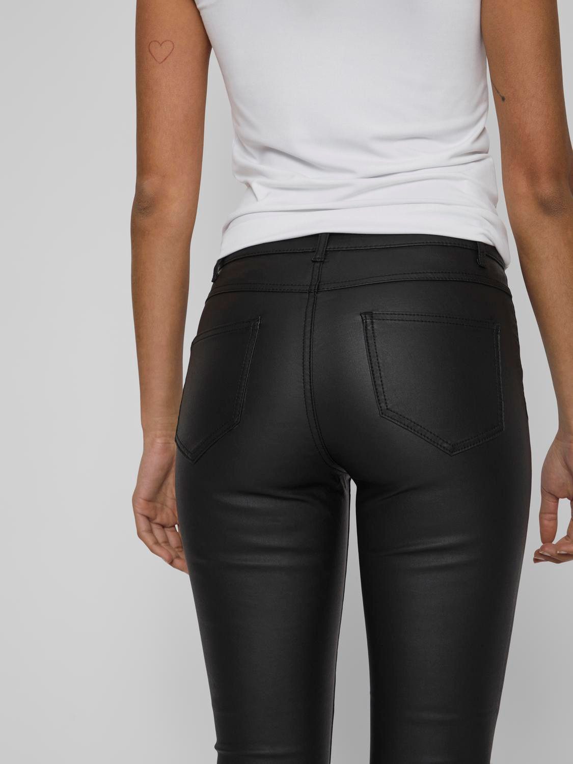Vila Stretch-Hose VICOMMIT superschmale Skinny-fit