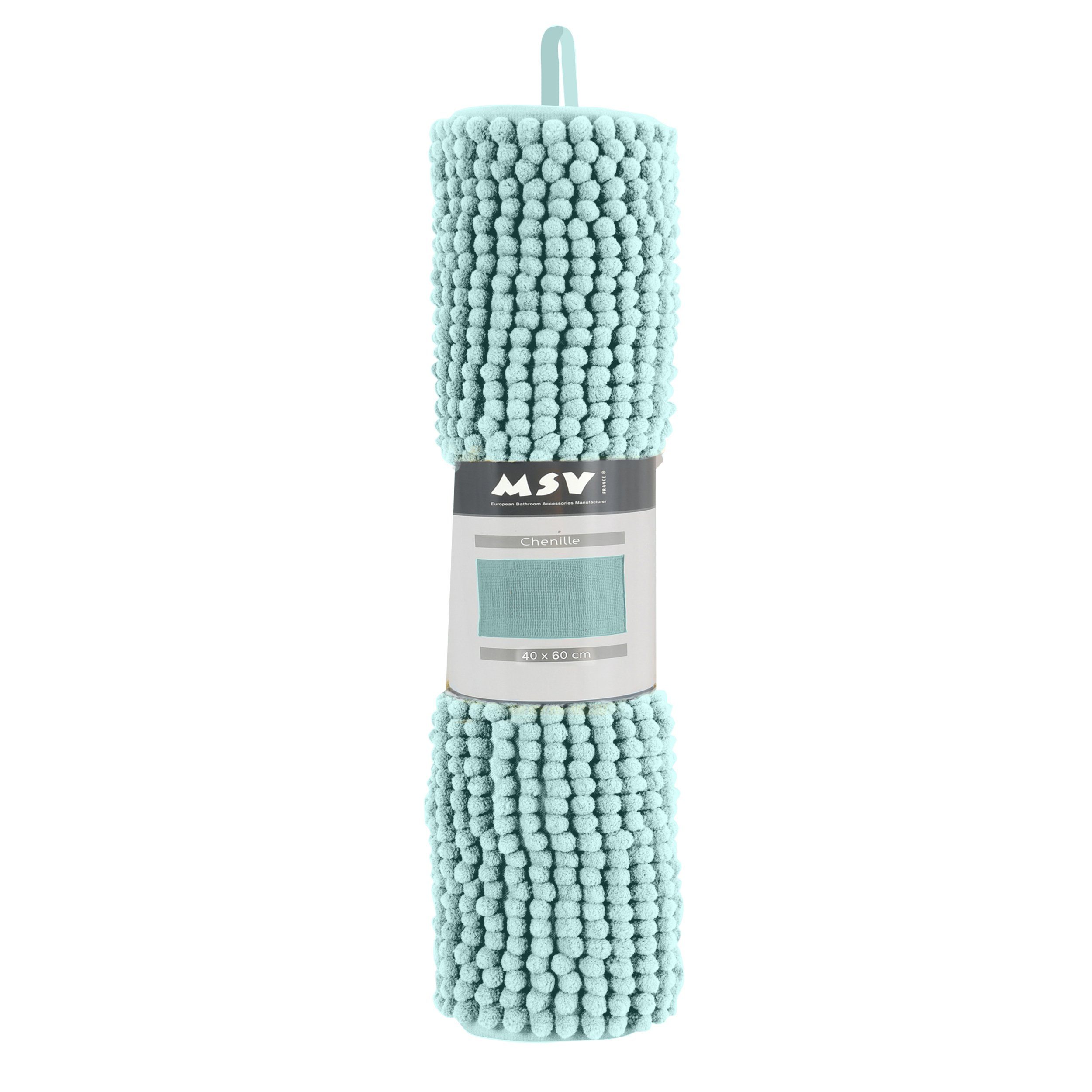 MSV Badematte CHENILLE, Höhe 12 mm, günstig online kaufen