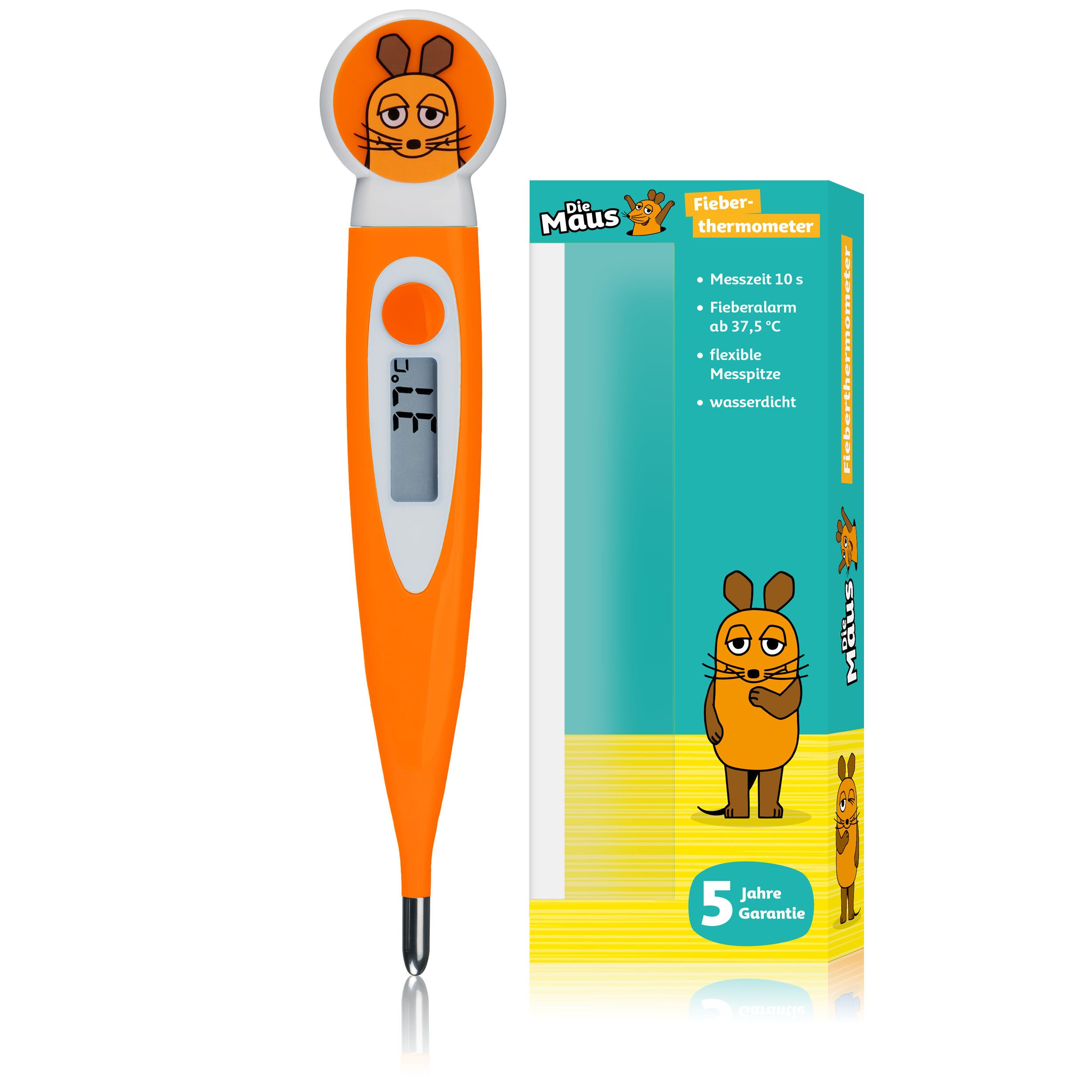Fieberthermometer DieMaus digitales Fieberthermometer für Kinder