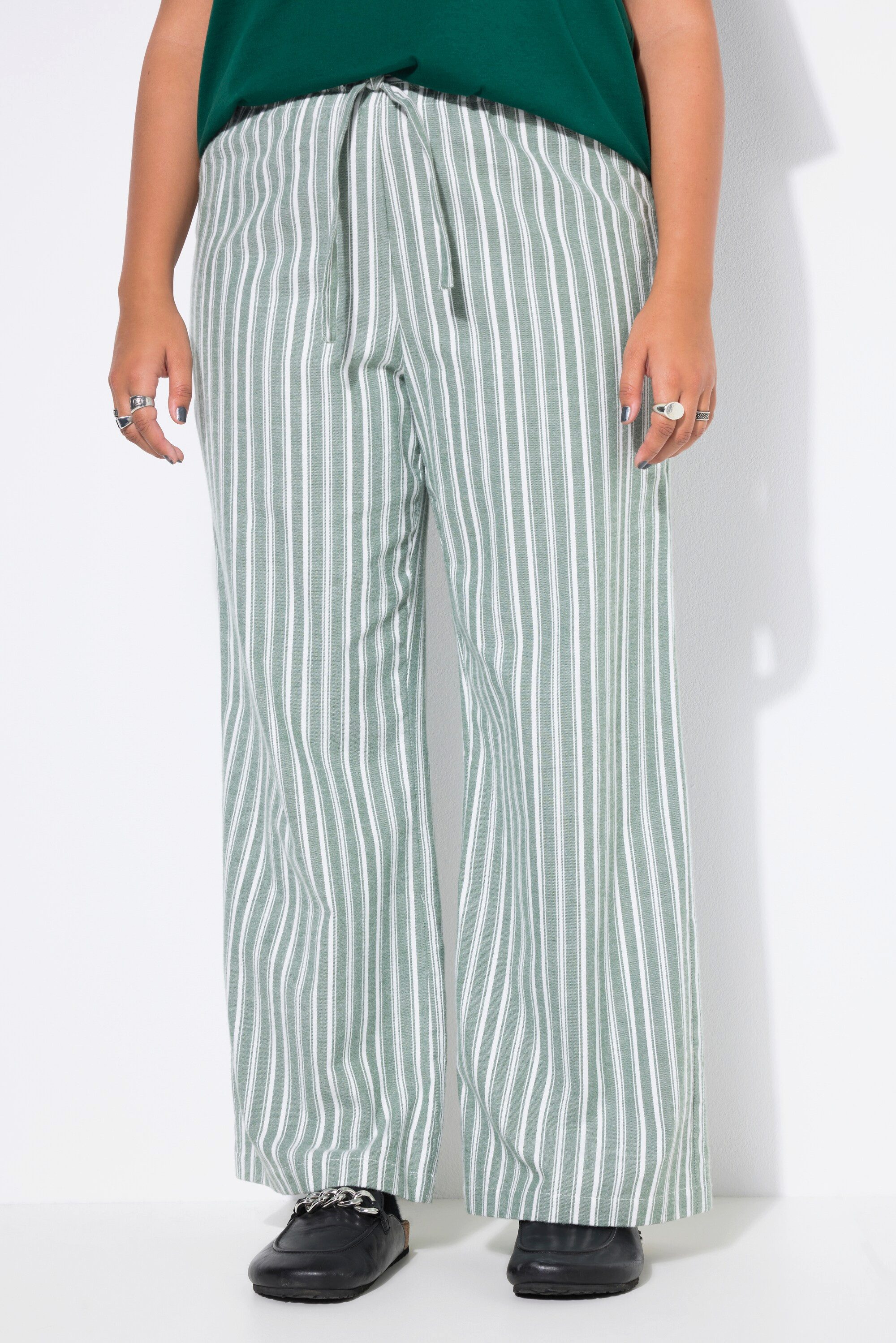 Studio Untold Pyjama Schlafanzug-Hose weites gerades günstig online kaufen