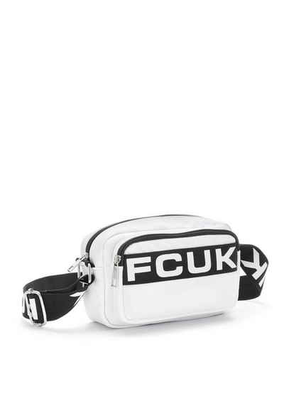 FCUK Umhängetasche Minibag, Minibag, Handtasche mit verstellbarem Schulterriemen VEGAN