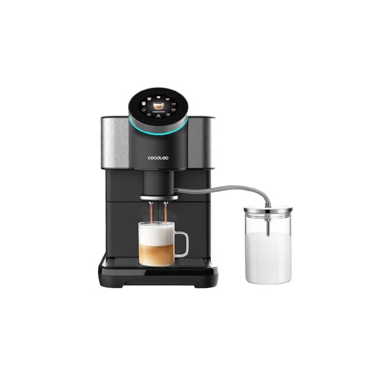 Cecotec Espressomaschine, 1.5l Kaffeekanne, Cremmaet Spin