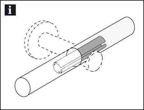 Verbinder Memphis Einzelprogramm Ø mm GARDINIA, Serie Memphis, 16 (1-St),