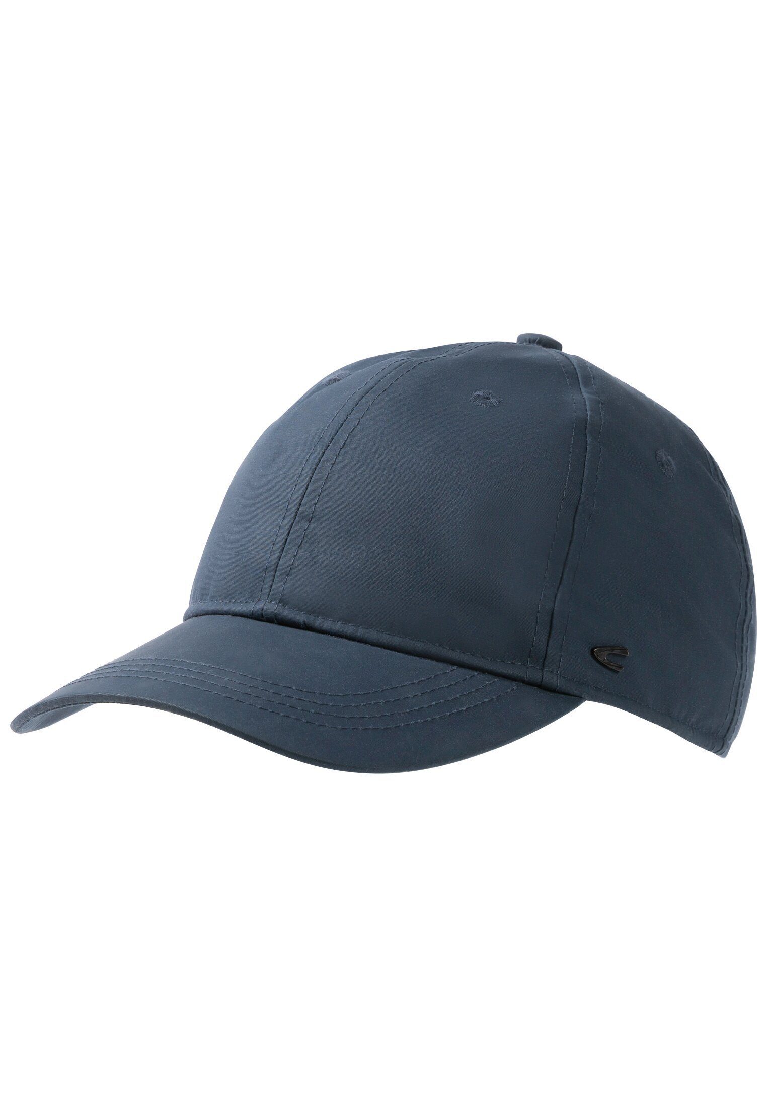 camel active Flat Cap aus Dunkelblau gewachster Textilfaser