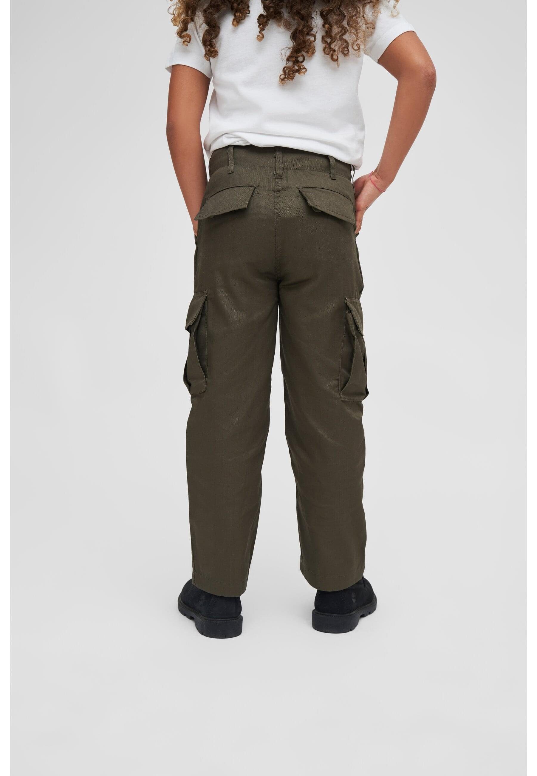 Herren (1-tlg) US Cargohose Brandit olive Ranger Kids Trouser