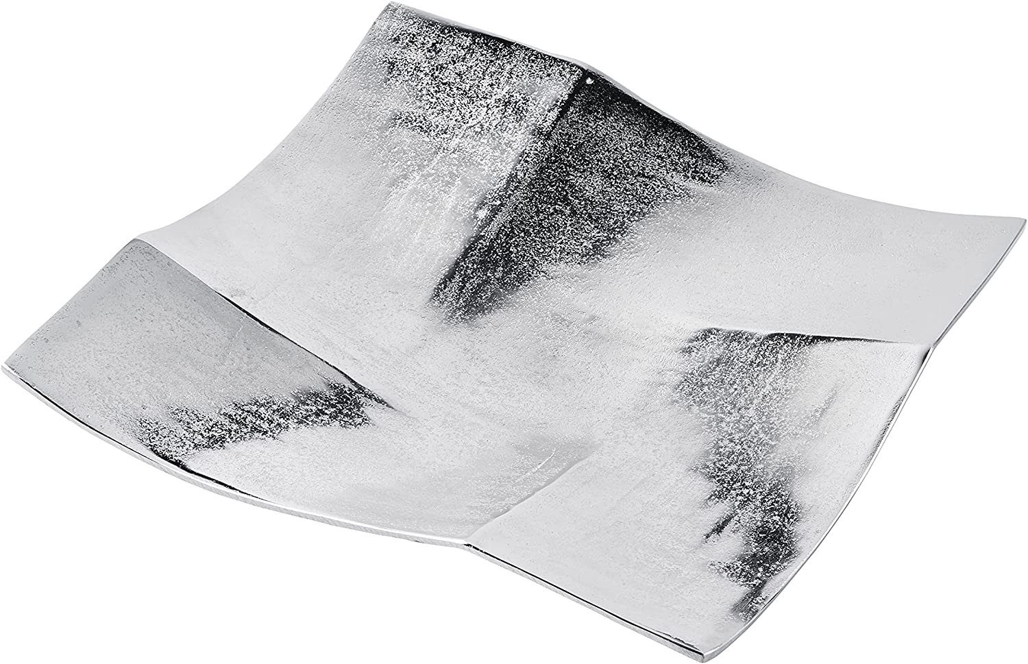 MichaelNoll Dekoschale Dekoteller Schale Aluminium Luxus Metall - S 23 cm, günstig online kaufen