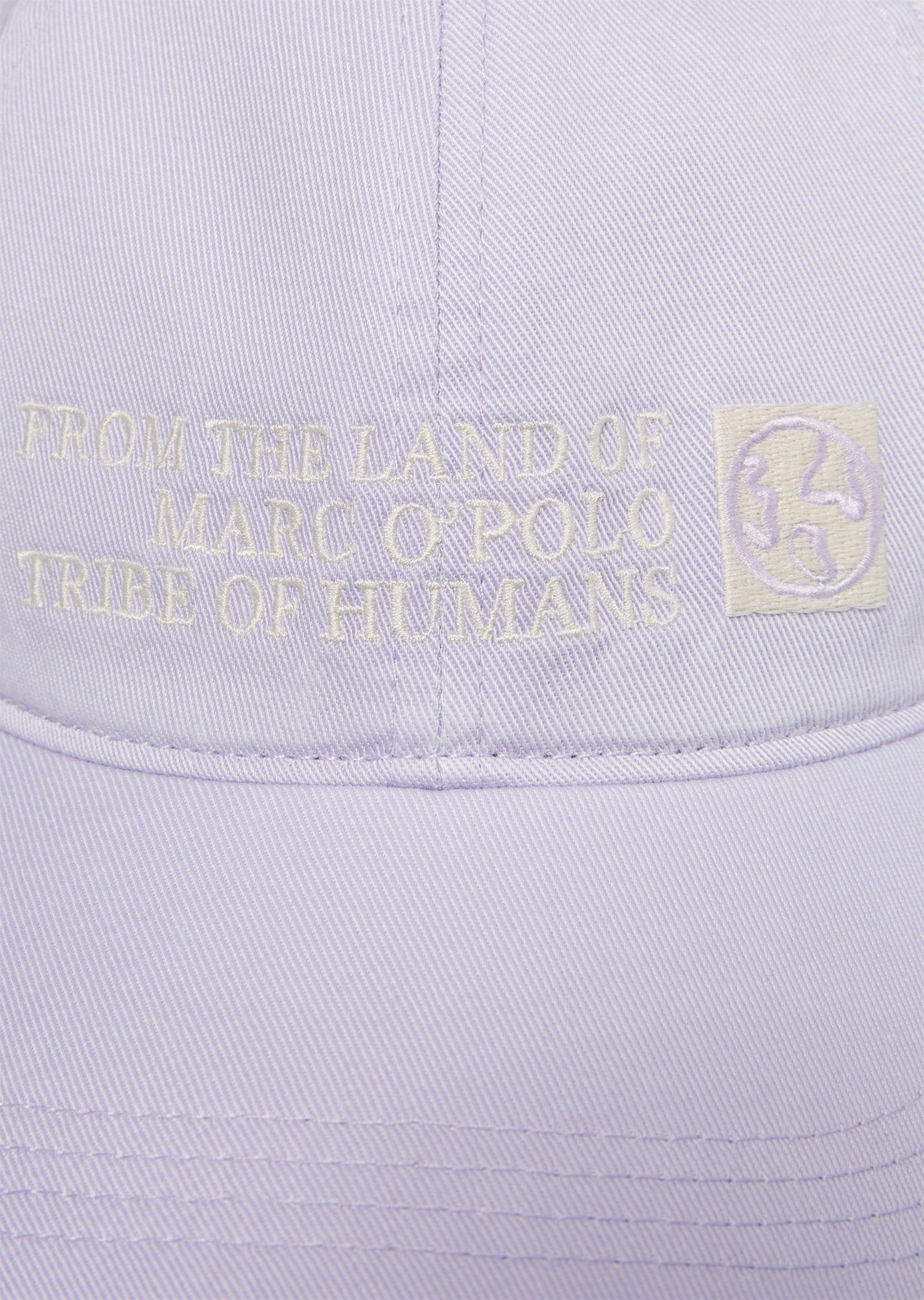 Marc O'Polo Baseball Cap Cotton Organic lila aus