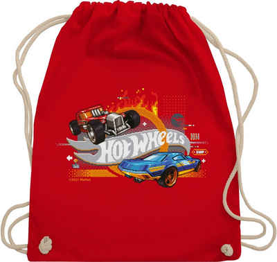 Shirtracer Turnbeutel »8-Bit Logo - Hot Wheels Tasche - Turnbeutel«, Hot Wheels Zubehör