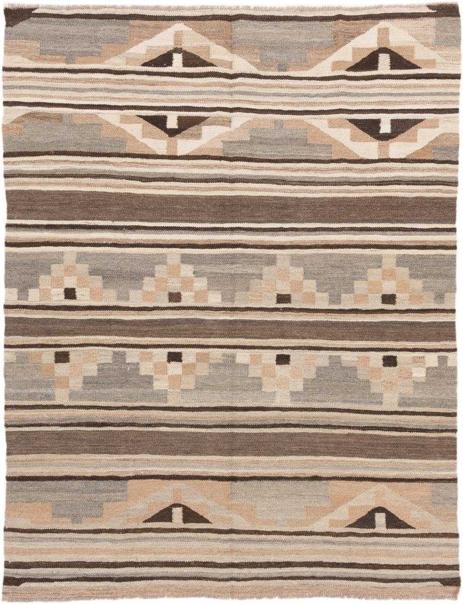 Orientteppich Kelim Afghan Heritage 143x187 Handgewebter Moderner Orientteppich, Nain Trading, rechteckig, Höhe: 3 mm