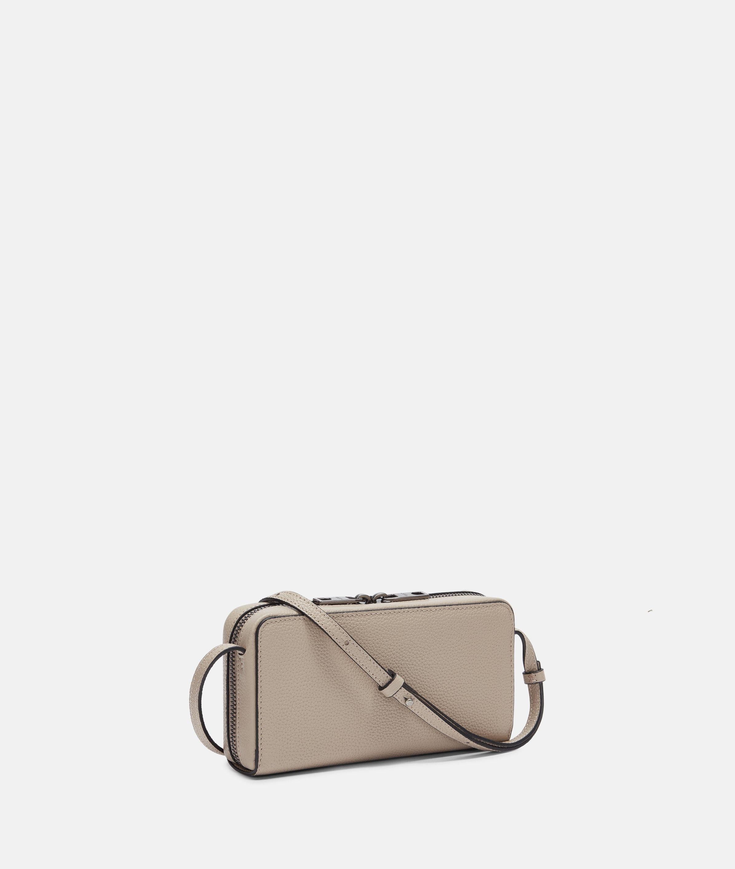 Liebeskind Berlin Umhängetasche Lou Crossbody XS, Kleine Crossbody-Bag aus Rindsleder