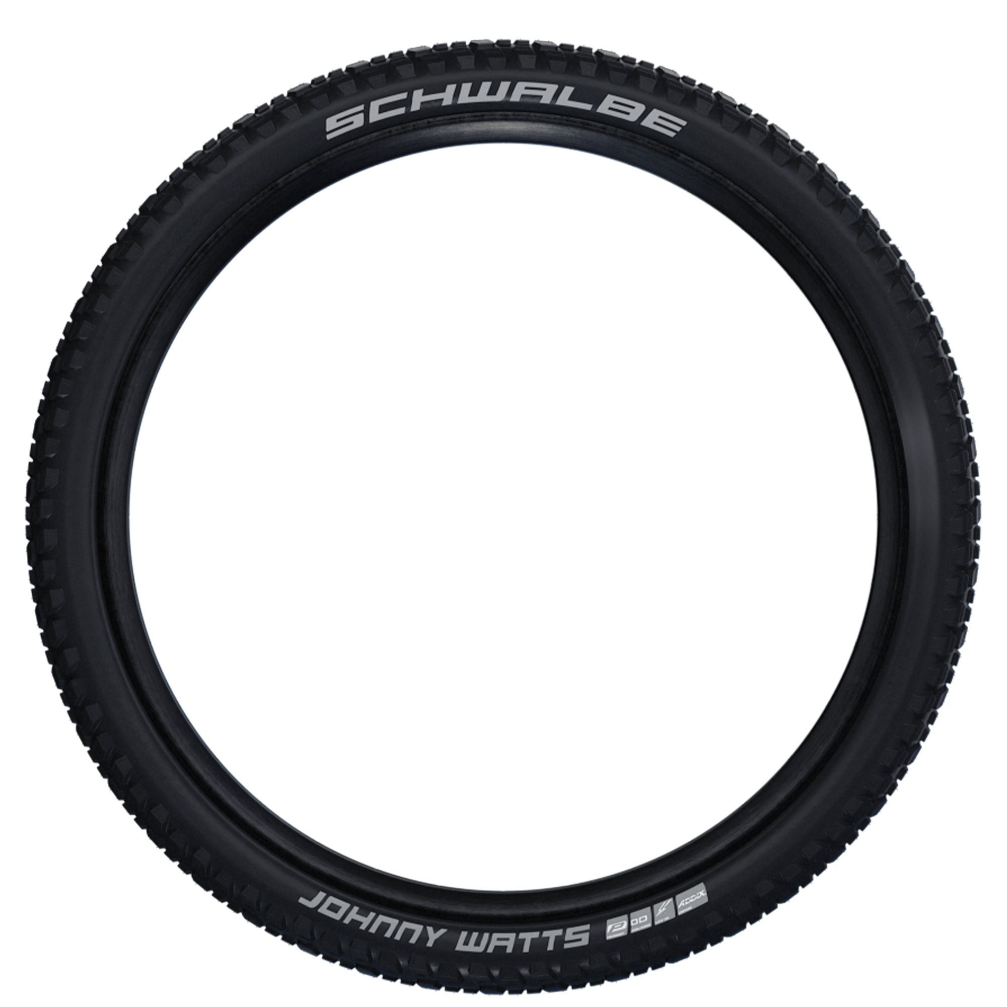 Schwalbe Fahrradreifen Johnny Watts HS604, (1-tlg), Fahrradreifen Mountainbike Stollenreifen mit Pannenschutz Reifen