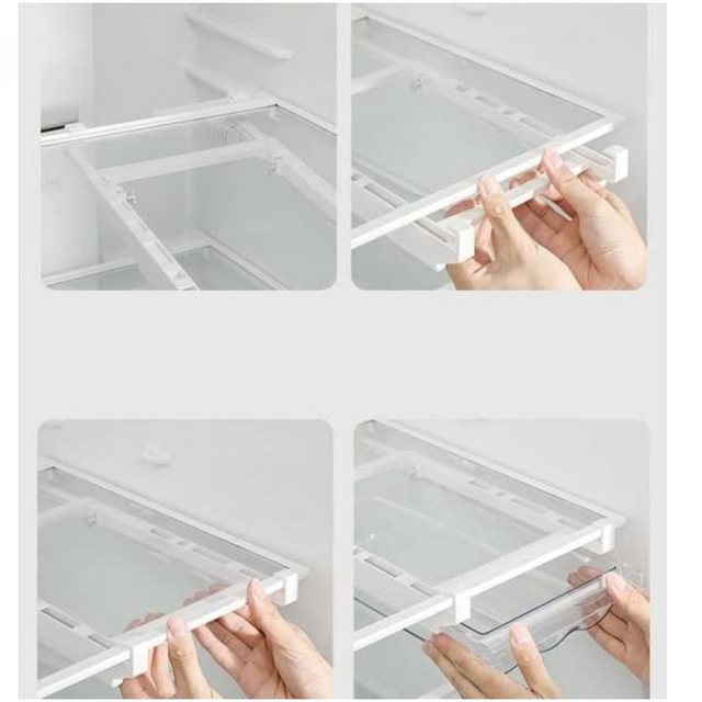 K&B Korbeinsatz Schubladen-Kühlschrank-Eierregal-Eieraufbewahrungsbox