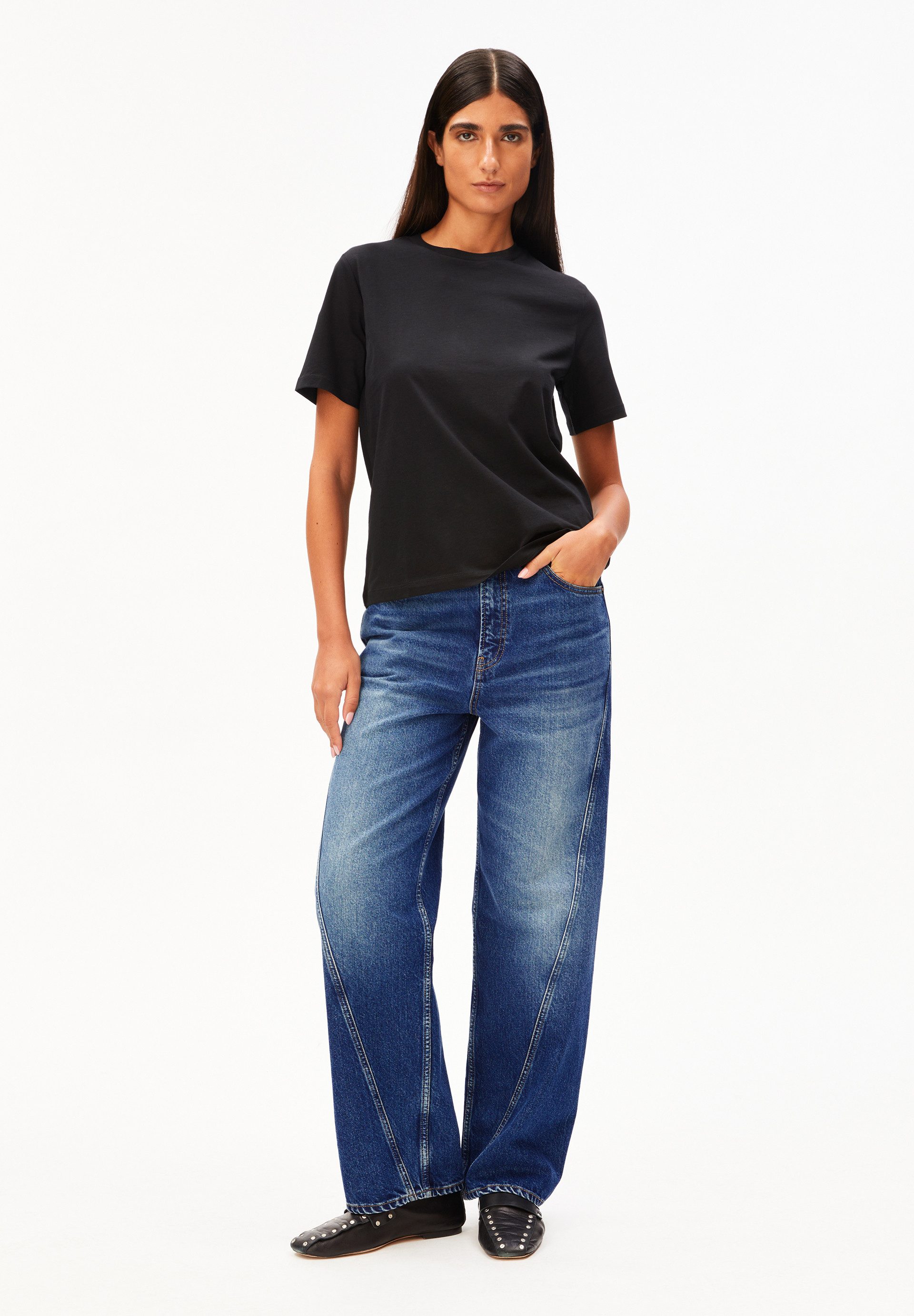 Armedangels T-Shirt LUALAA T-Shirt aus Bio-Baumwolle Regular Fit günstig online kaufen