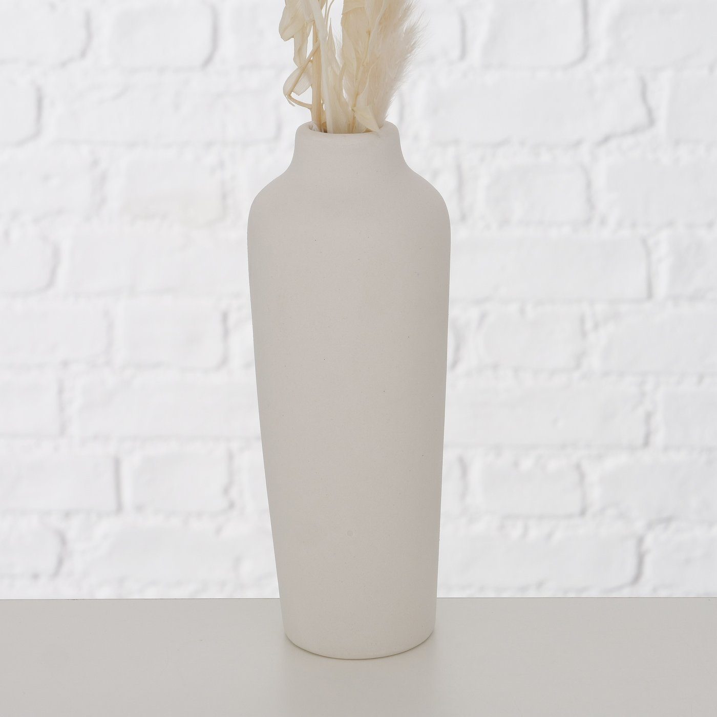weiß, aus BOLTZE (3 3er Porzellan Set in "Bianca" St) Blumenvase Dekovase Vase
