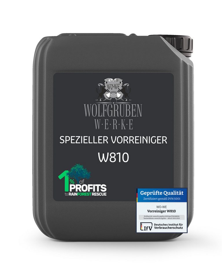 WO-WE Spezieller Vorreiniger für Betonfarbe Betonreiniger W810 Fussbodenreiniger (5-10L, Untergrundvorbereitung)