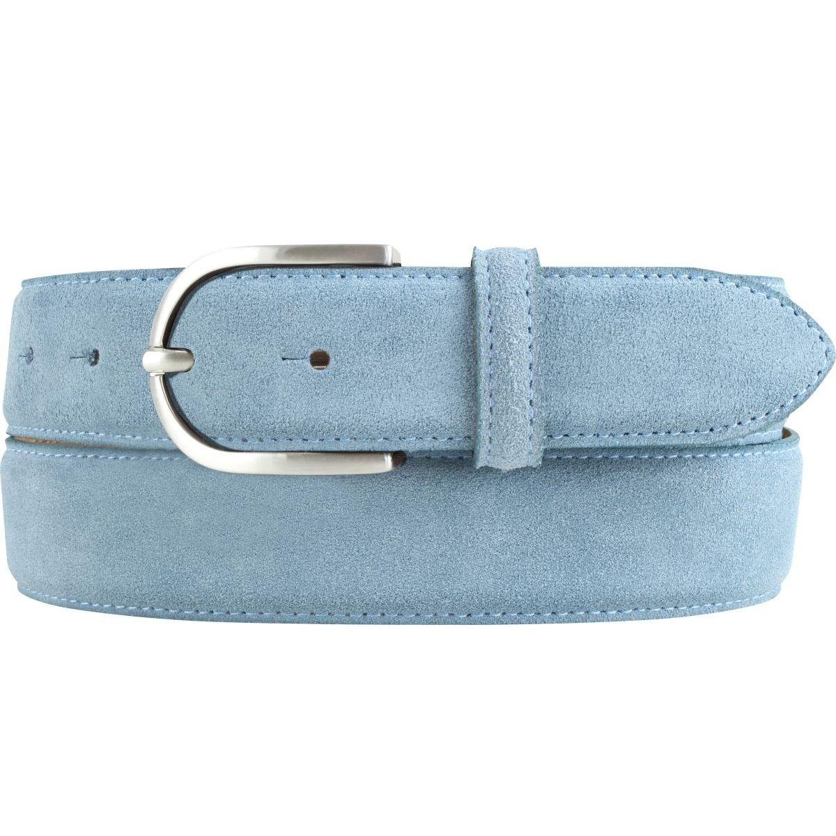 BELTINGER Ledergürtel Damen-Gürtel aus Veloursleder 3,5 cm - Velour-Ledergürtel für Damen 35 (1-St)