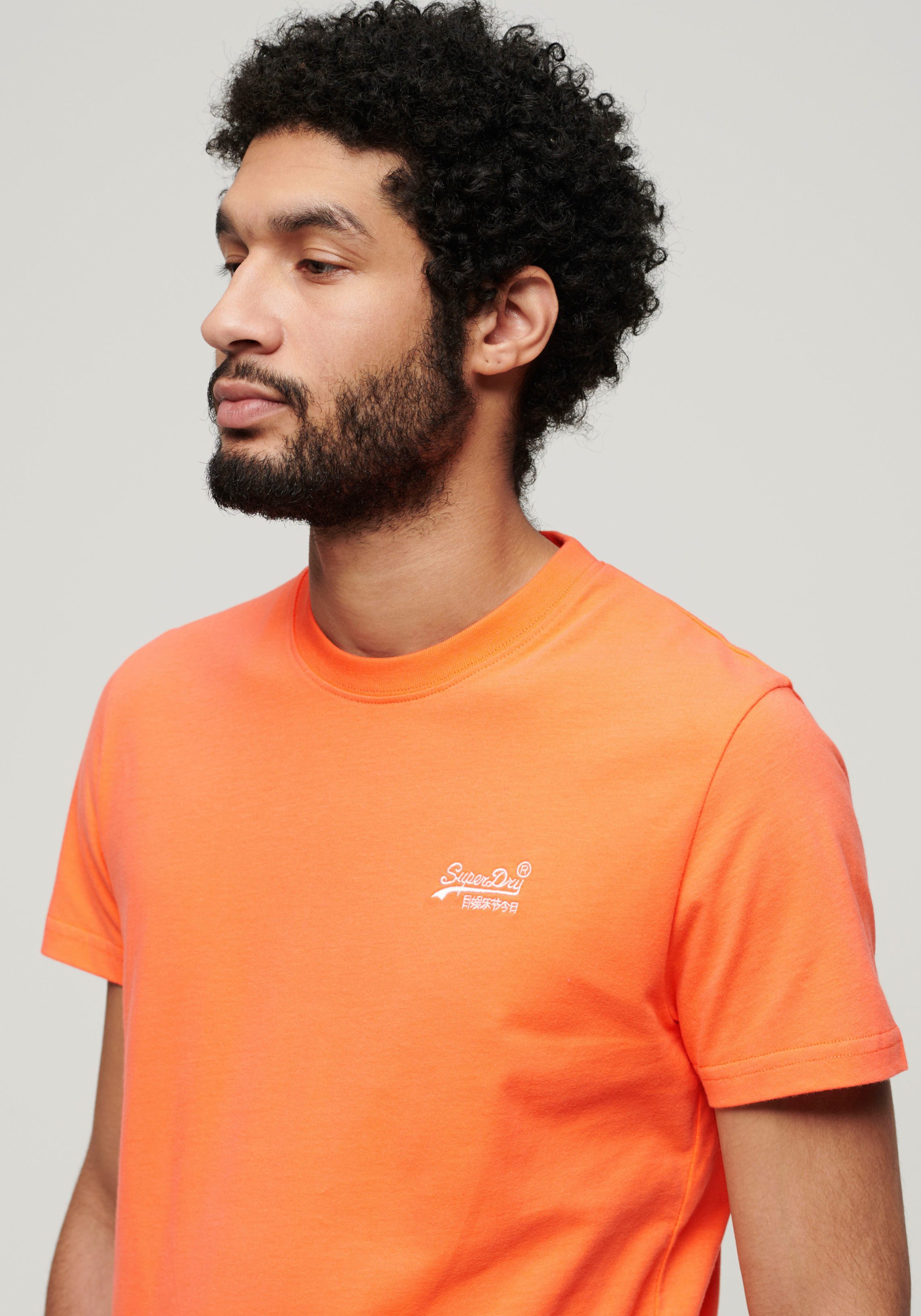Superdry Rundhalsshirt ESSENTIAL LOGO EMB TEE