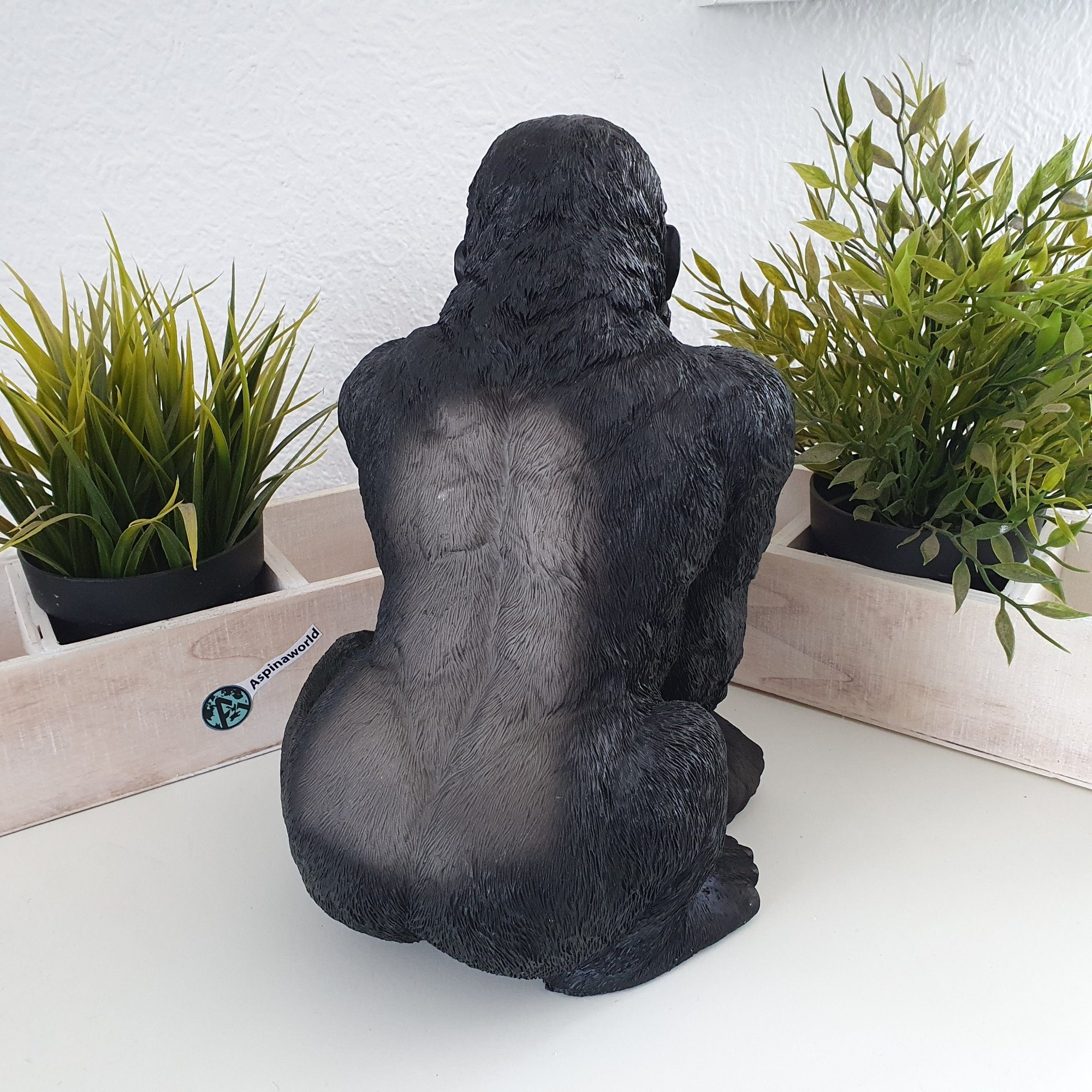 26 Dekofigur cm Silberrücken Aspinaworld Figur Gorilla