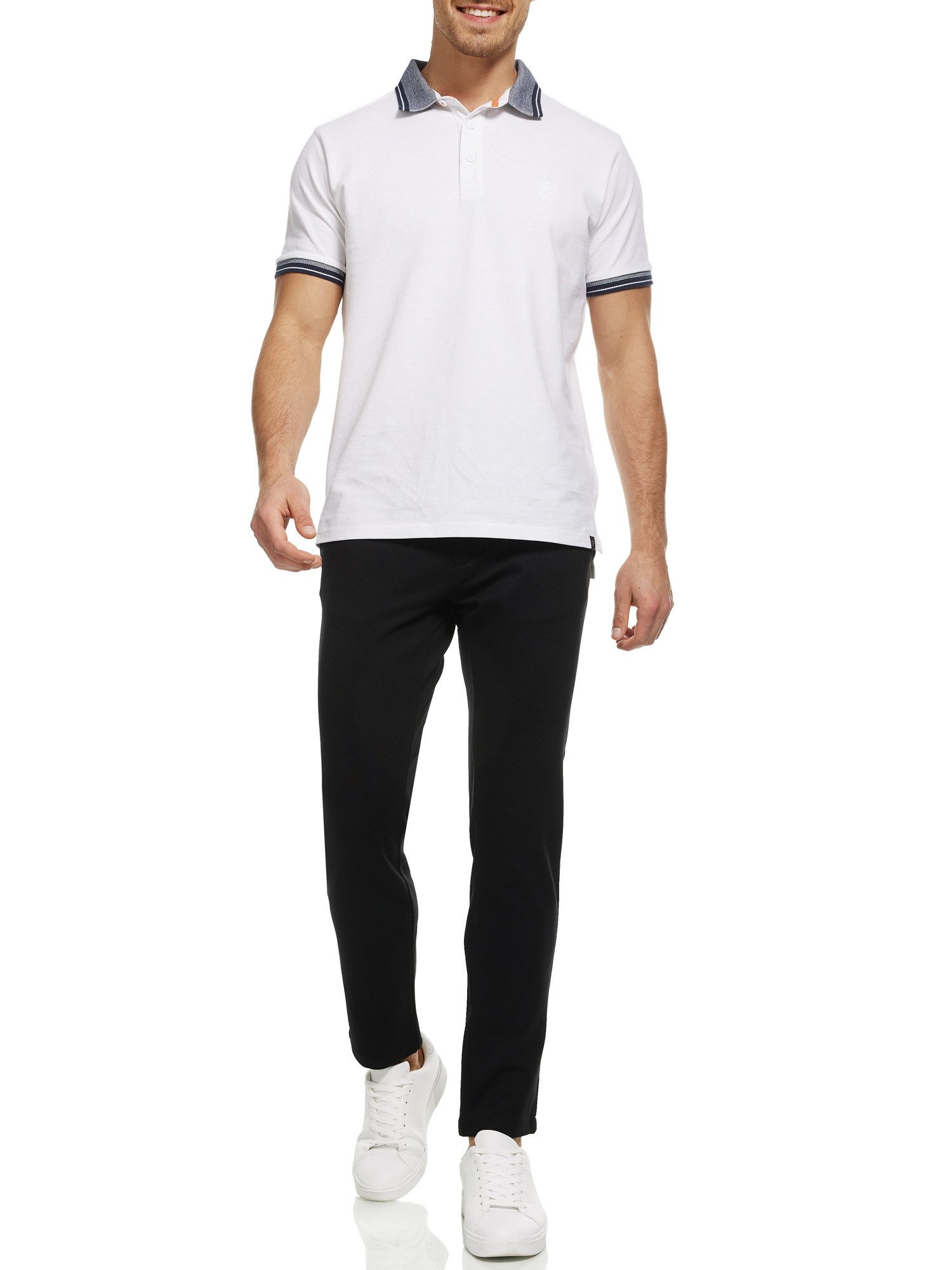 Indicode Chinohose Herren Rodekro Chino Hose Herrenhose Performance Pants mit 4 Taschen
