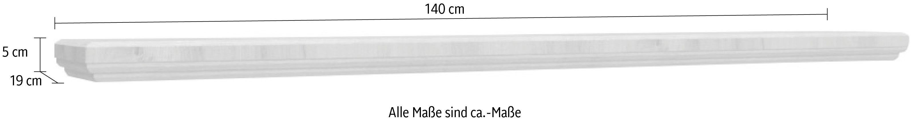 OTTO home Wandboard Tara, Breite 140 cm