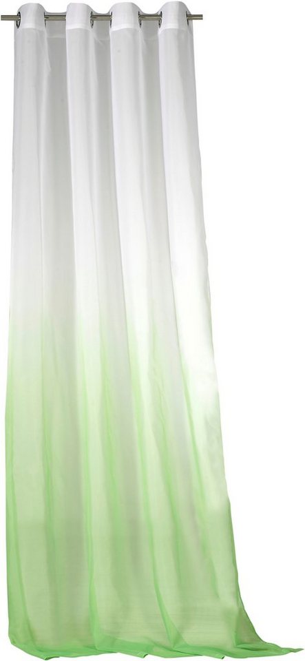 Vorhang Maischa, Weckbrodt, Ösen (1 St), transparent, Voile, transparent  mit Farbverlauf
