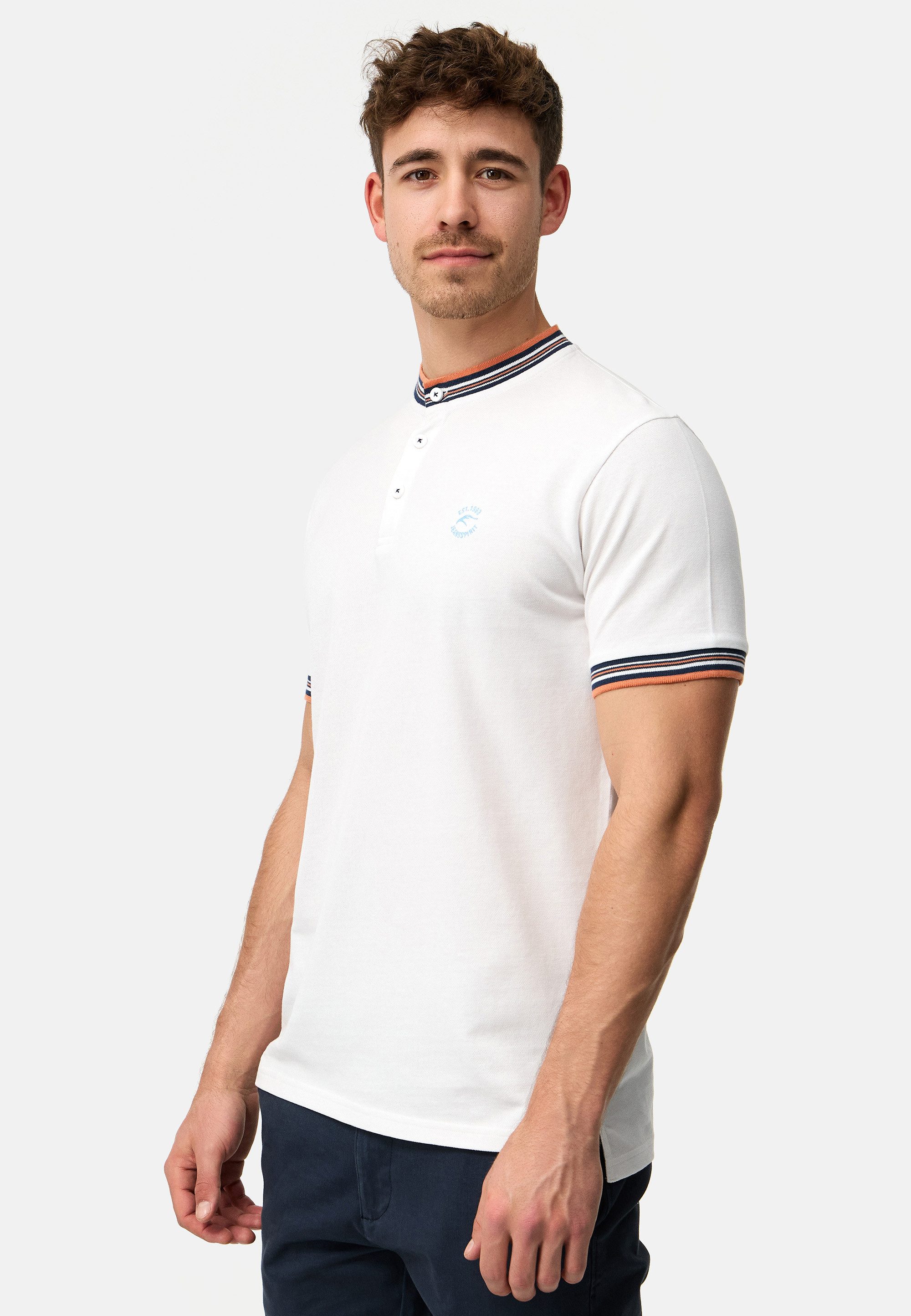 Indicode T-Shirt INOdell T-Shirt mit Rundhals-Ausschnitt günstig online kaufen