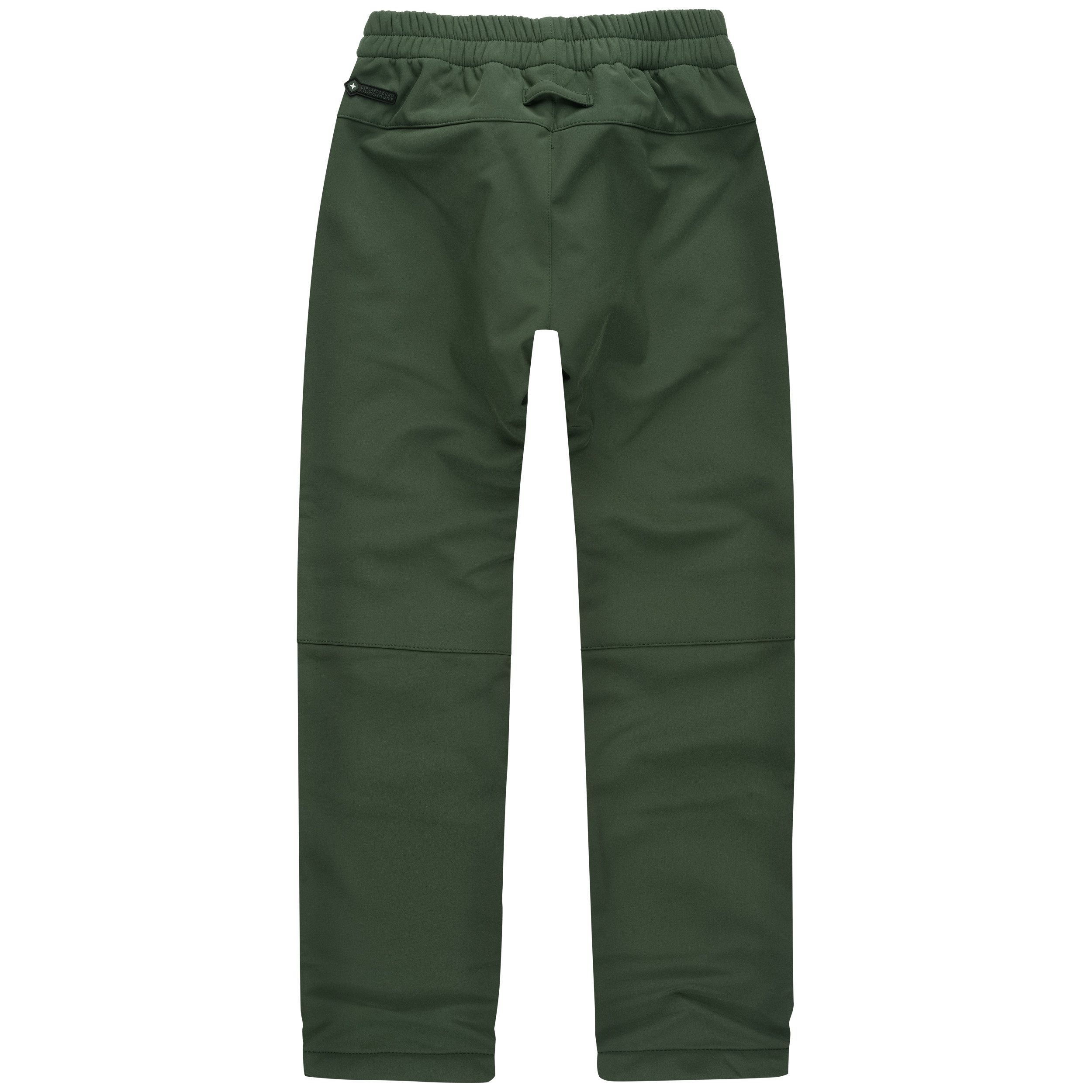 Höhenhorn Softshellhose Tiegun Kinder Jungen Mädchen Outdoorhose Gefüttert Snowboardhose weiches Microfleece-Innenfutter