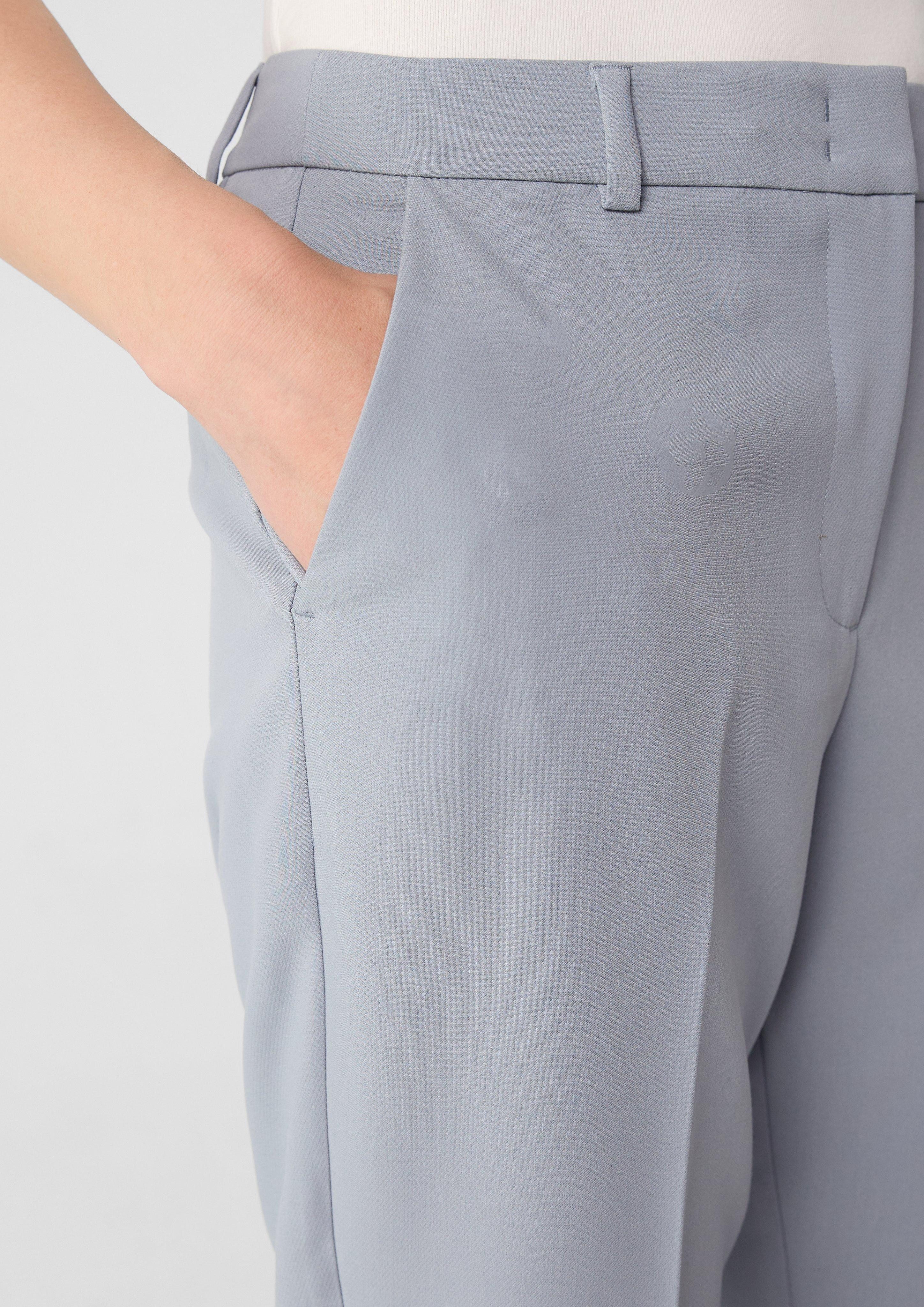 comma Stoffhose Cigarette-Pants mit Bügelfalten günstig online kaufen