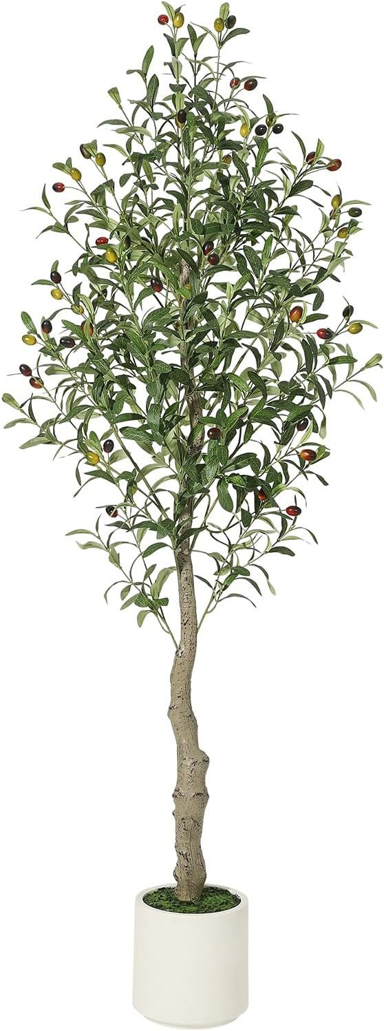 Kunstpflanze Olivenbaum, Höhe 210 cm, 1er, mit 96 Früchten, GarveeMore, Höh günstig online kaufen