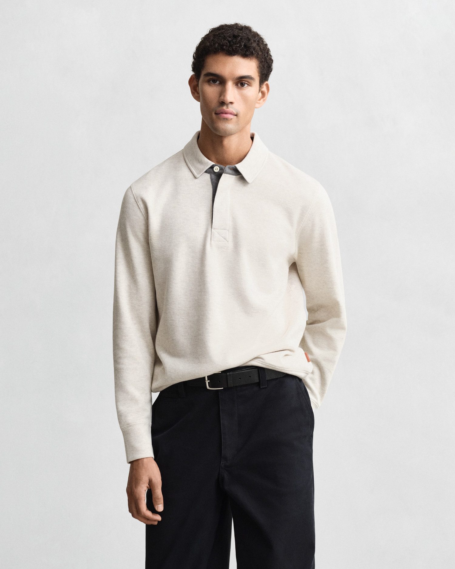 Gant Sweatshirt LIGHT SACKER RIB LS POLO