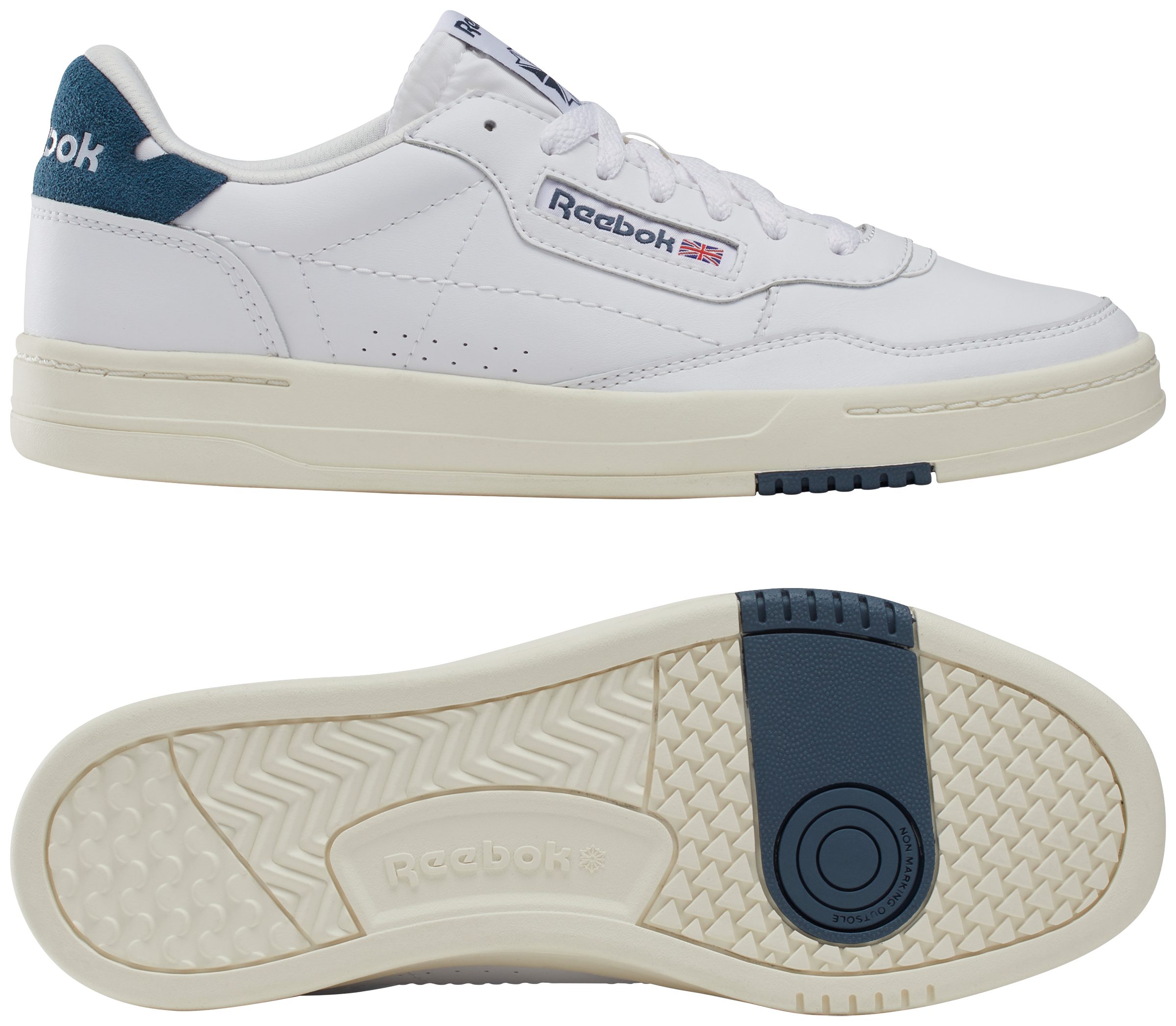 Court Peak Classic Sneaker weiß-blau Reebok