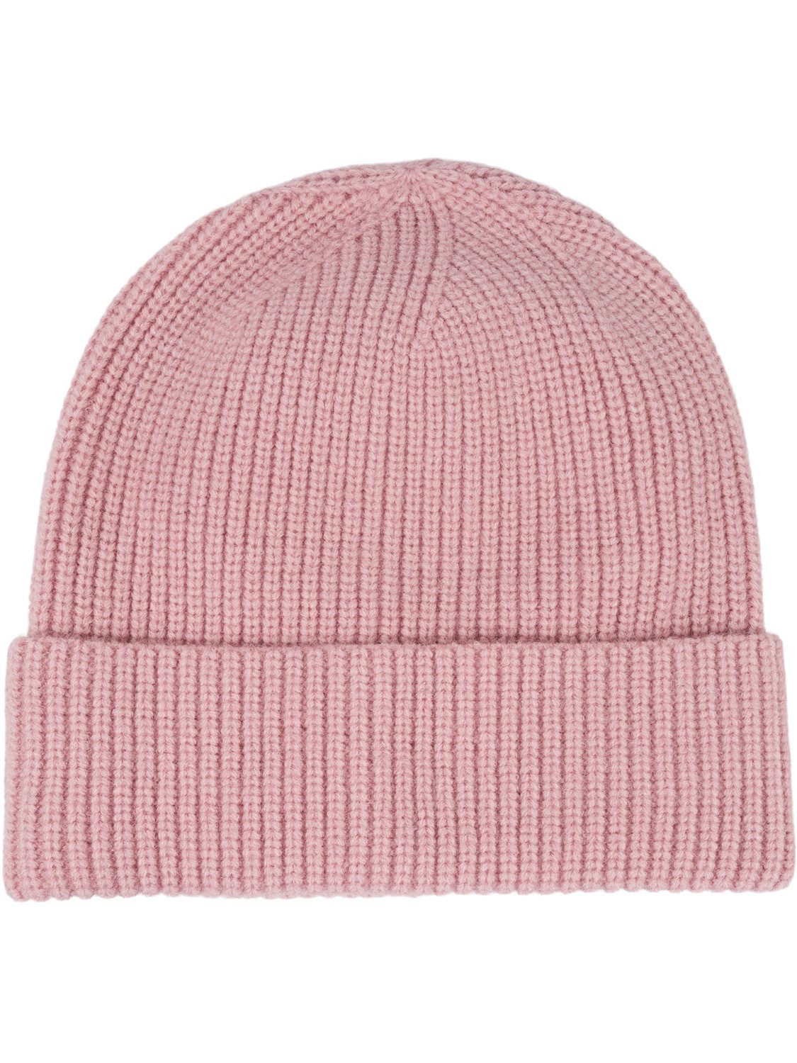 Strickmütze Feinstrick Beanie Mütze mit Krempe