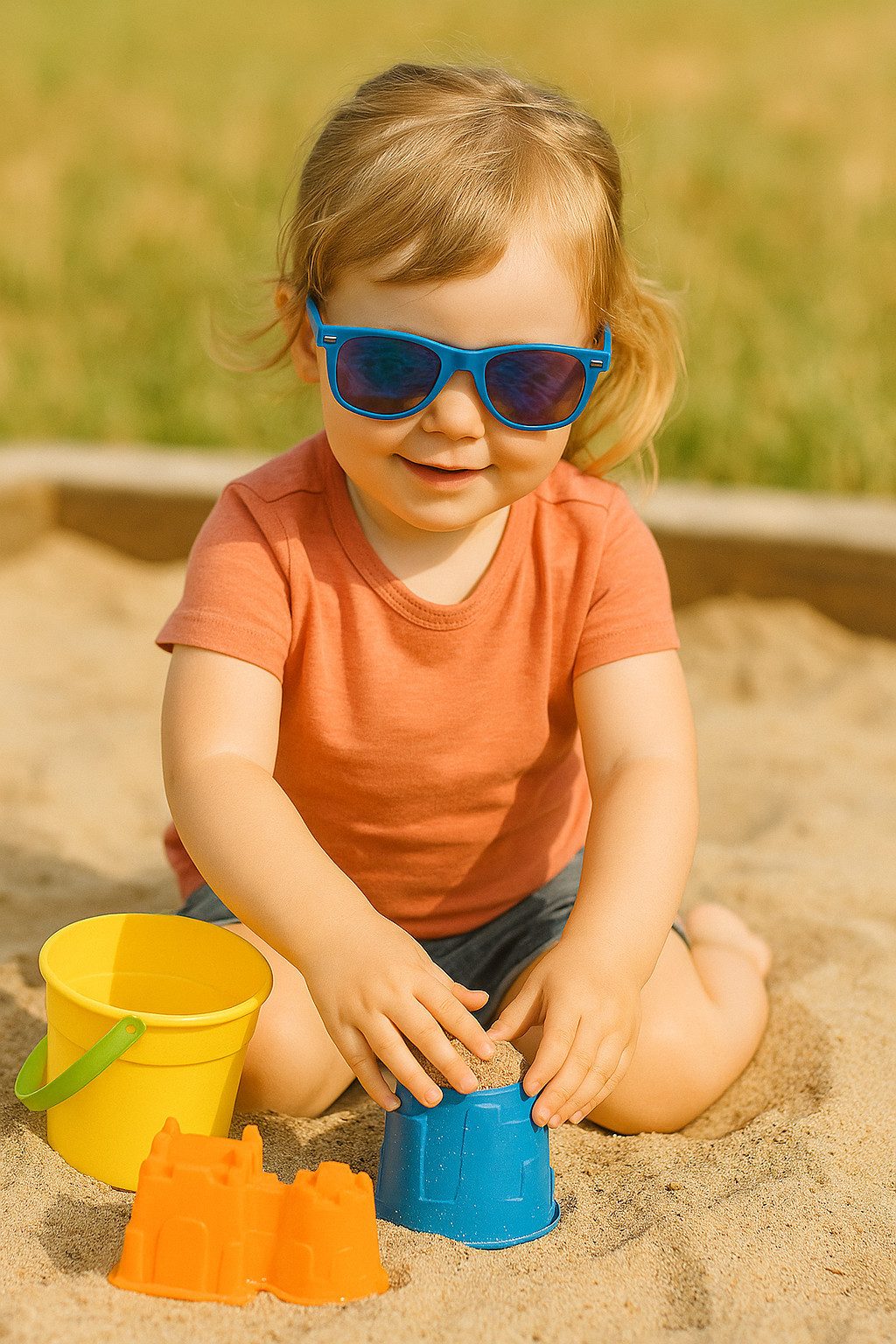 styleBREAKER Wayfarer Kinder Sonnenbrille Nerd Style (1-St) – Bild 3 von 5