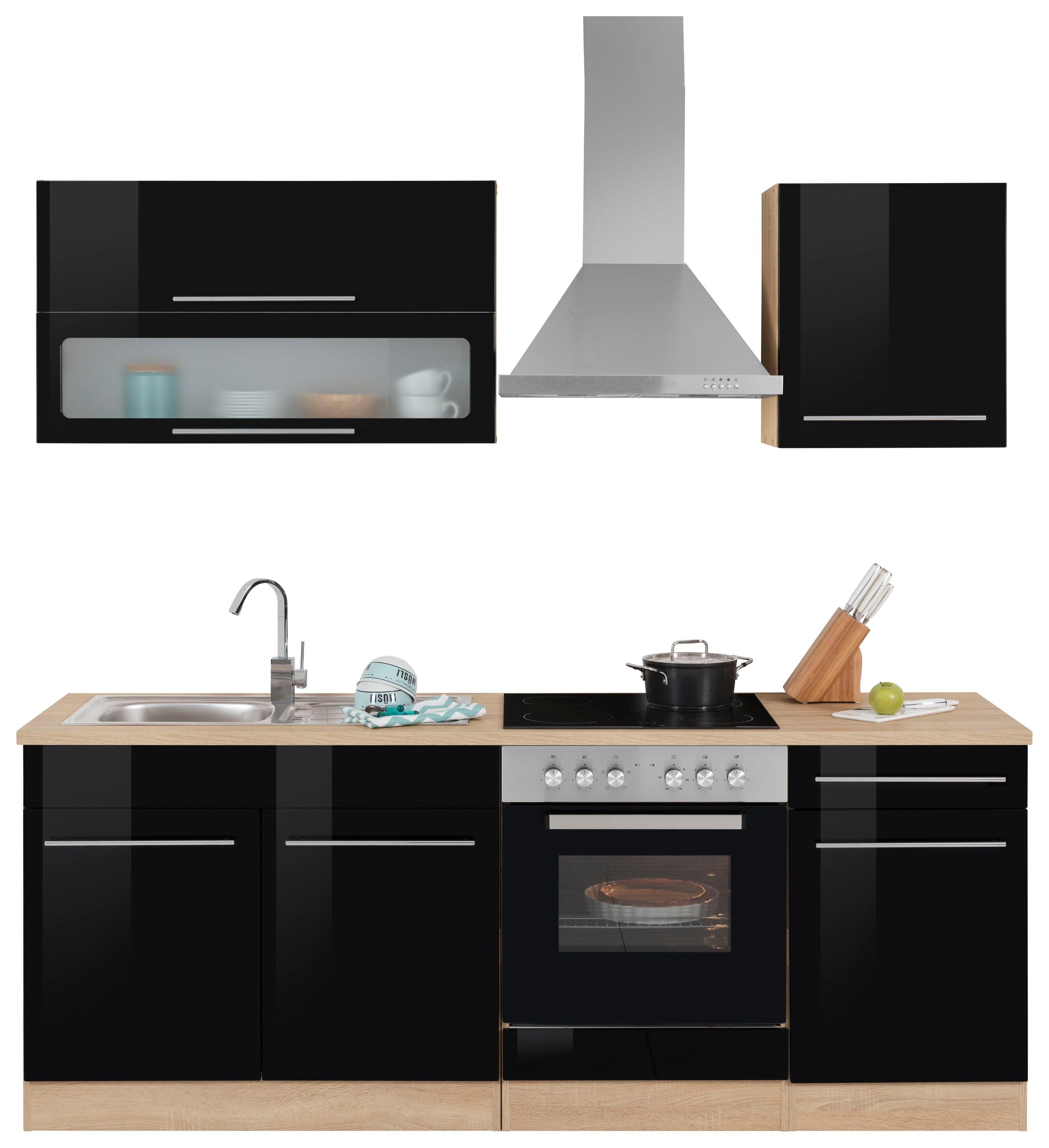 KOCHSTATION Кухниzeile KS-Eton, ohne E-Geräte, Breite 210 cm