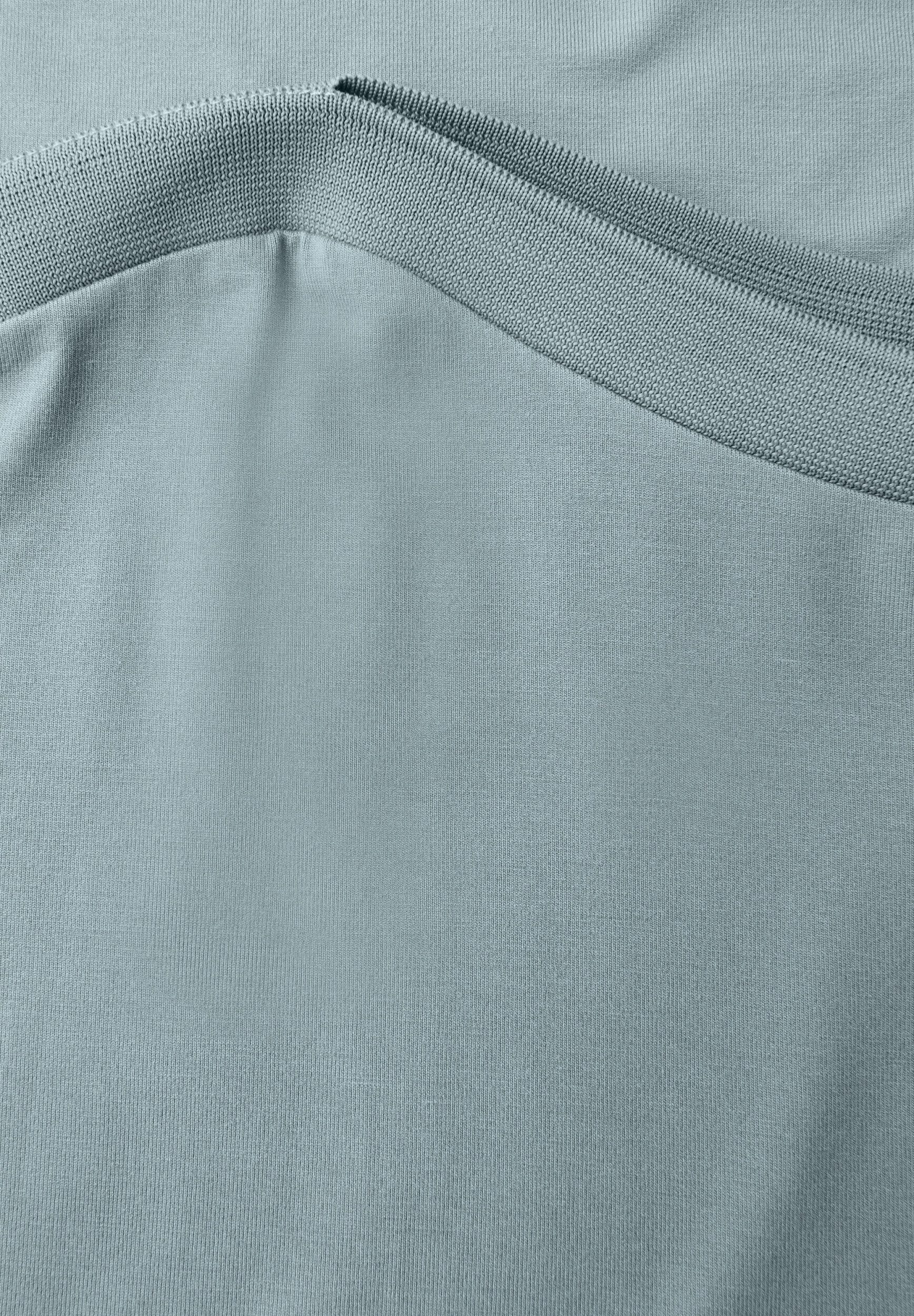 STREET ONE Langarmshirt LTD QR u-boat shirt w.rib coll günstig online kaufen