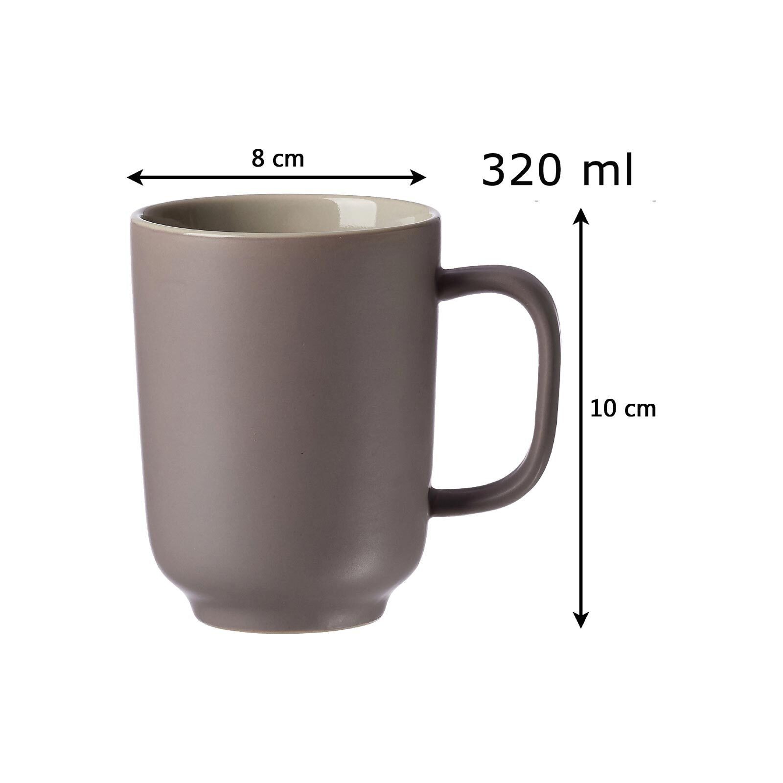 Ritzenhoff & Breker Frühstücks-Geschirrset Jasper Frühstücksset 16er Set (16-tlg), 4 Personen, Keramik