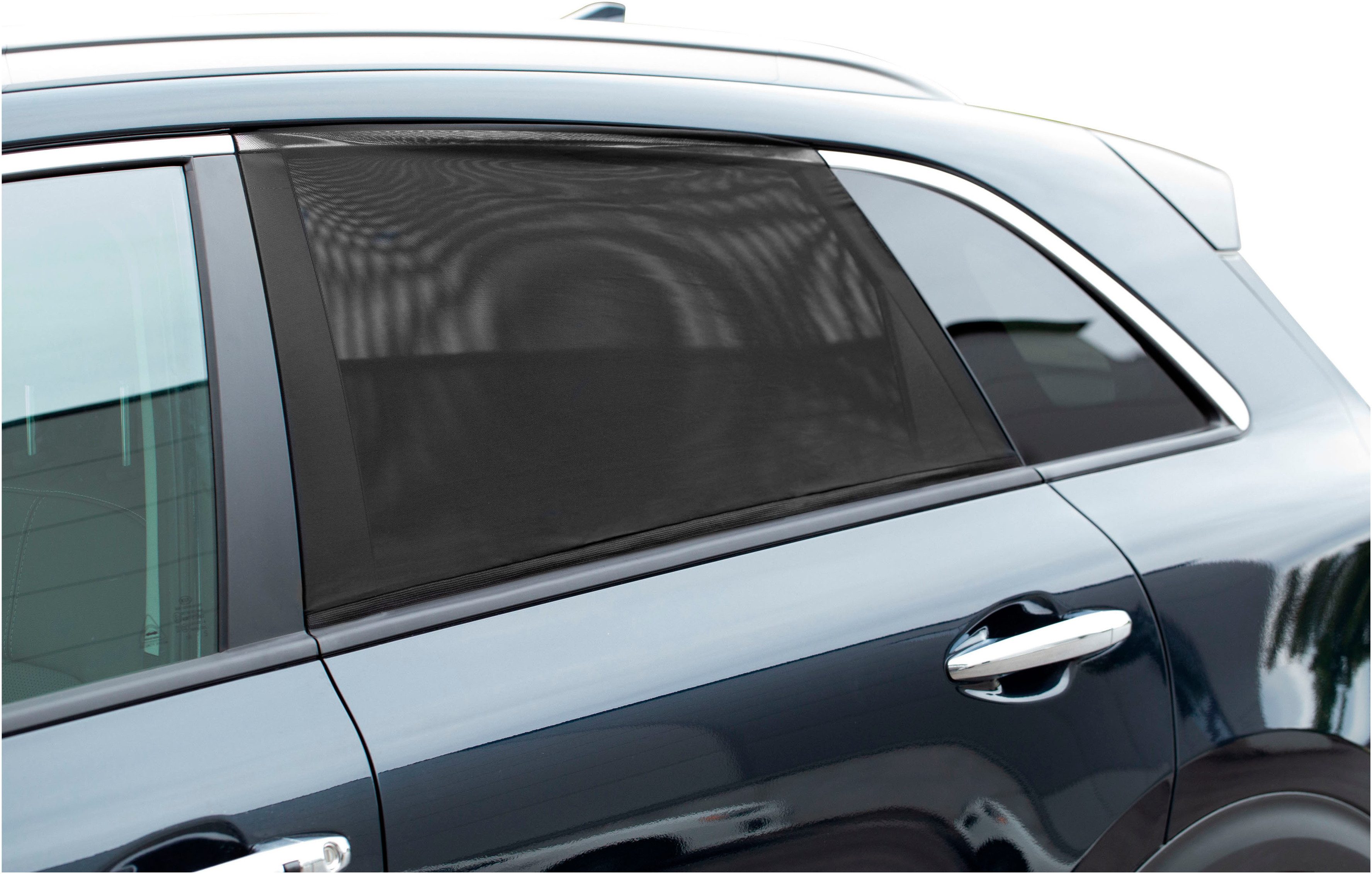 Fillikid Car Sunshade Window Sock - Sunshade for Cars (SNCS0001), 68 x 48 cm, (Set of 2), easy to put on like a sock