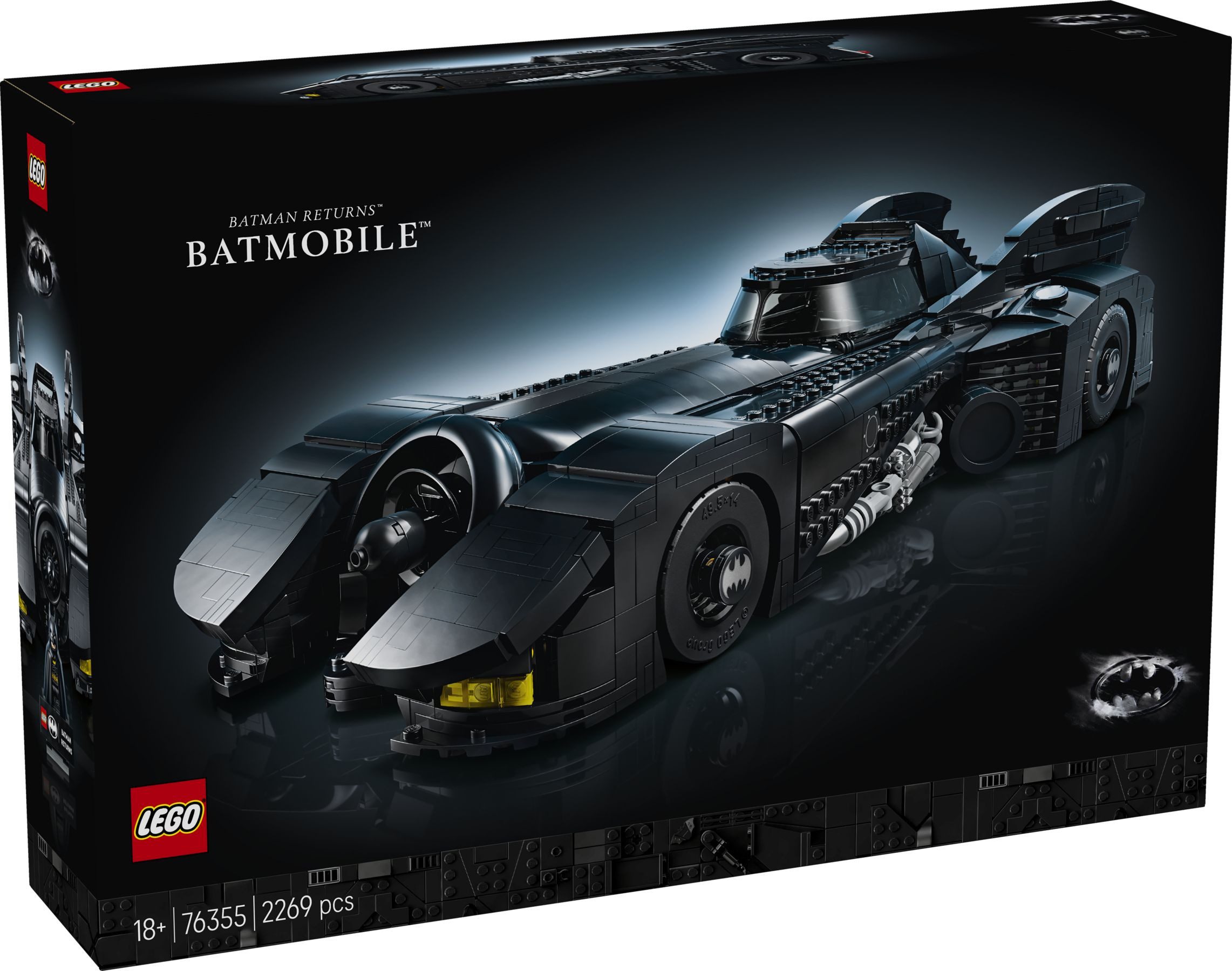 LEGO® LEGO Super Heroes 76355 Batmobil aus Batmans Rückkehr Konstruktionsspielsteine, (Set, 2269 St., 2269 Teile)