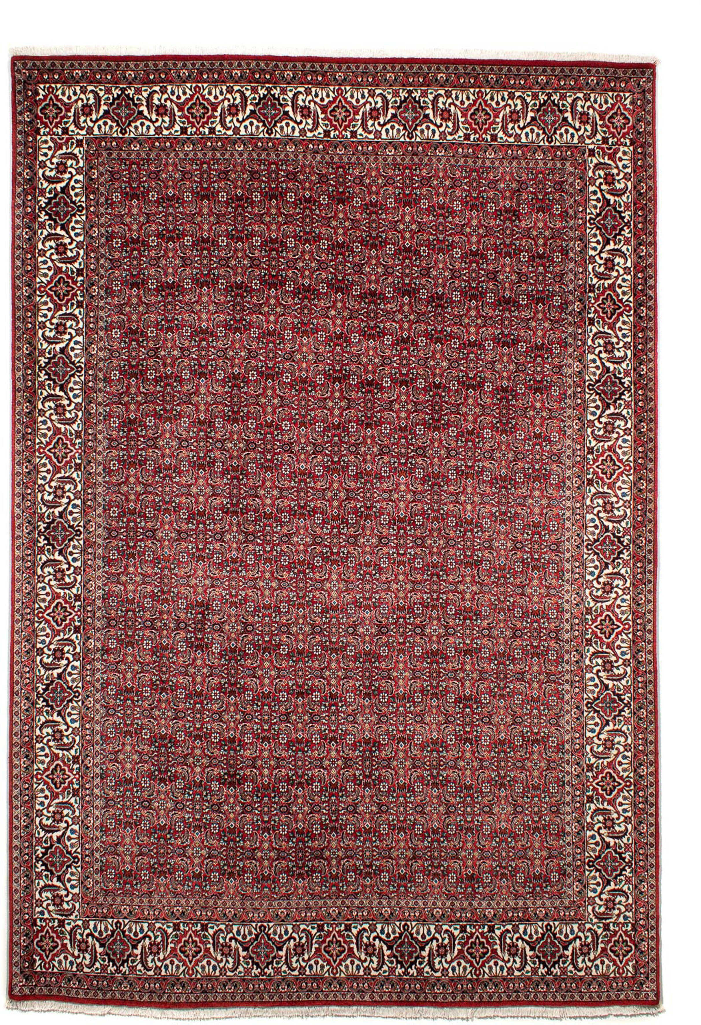 Orientteppich Perser - Bidjar morgenland, cm rechteckig, - 15 Einzelstück mm, 309 Wohnzimmer, Zertifikat Höhe: dunkelrot, mit 209 Handgeknüpft, - x