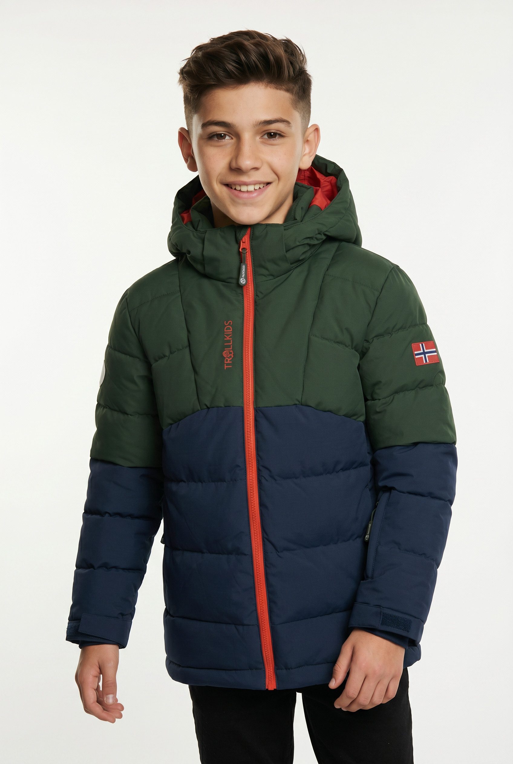 TROLLKIDS Funktionsjacke KIDS GRYLLEFJORD JACKET mit Reißverschlusstaschen, wasserabweisend, winddicht