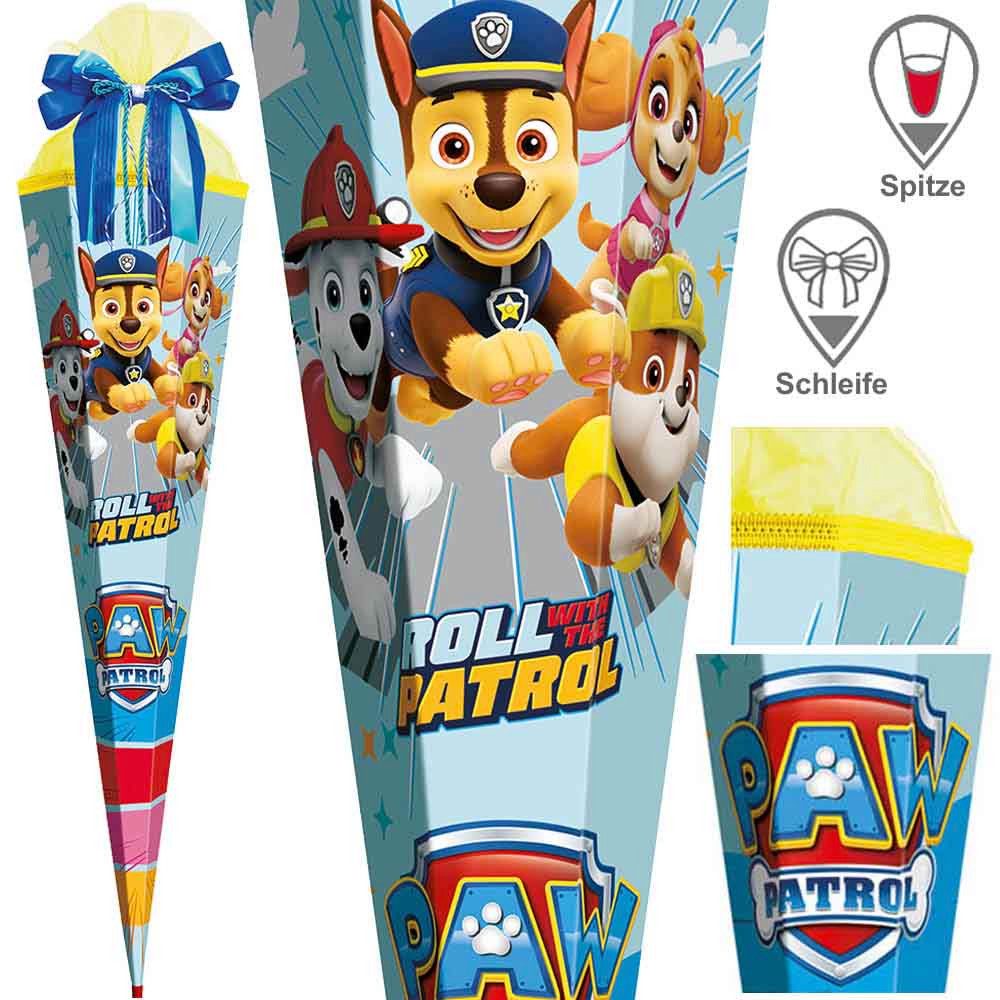 Roth Schultüte Exklusiv Set 85 cm Paw Patrol / Schleife